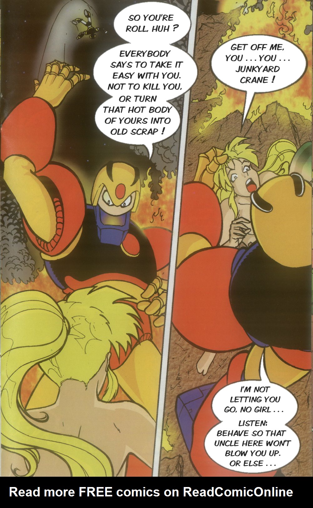 Read online Novas Aventuras de Megaman comic -  Issue #16 - 19