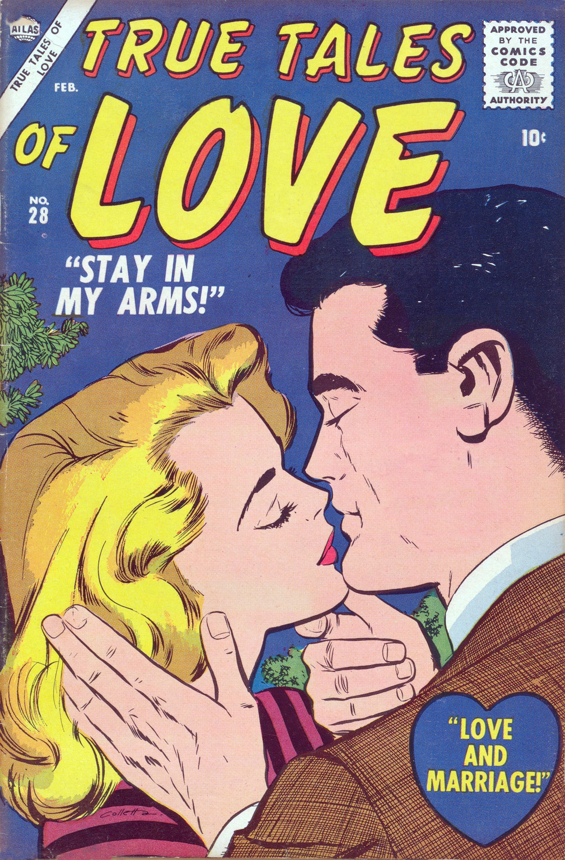 Read online True Tales of Love comic -  Issue #28 - 1