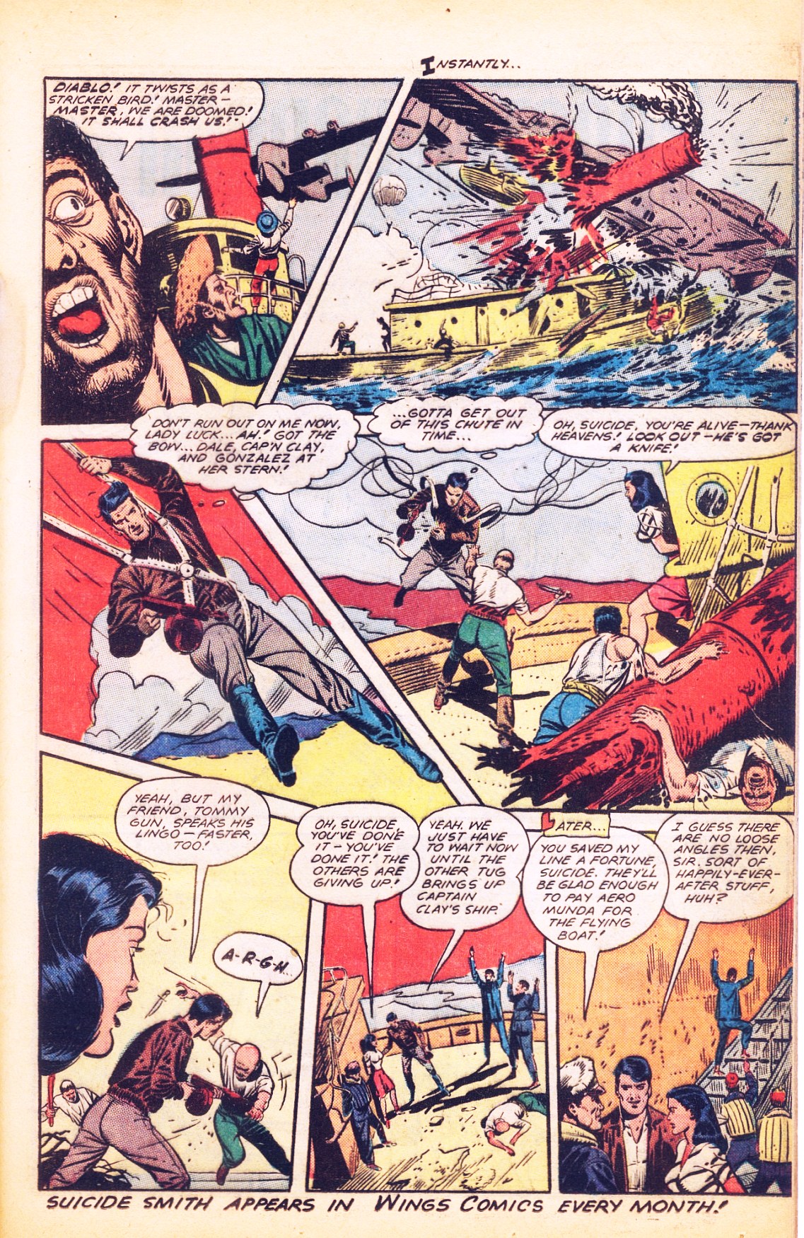 Read online Wings Comics comic -  Issue #96 - 35