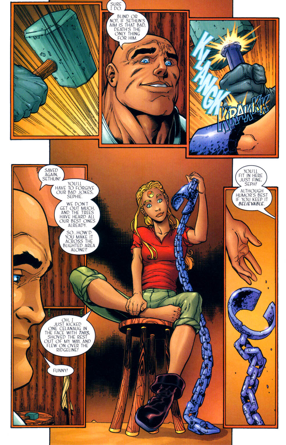 Read online Meridian comic -  Issue #10 - 11