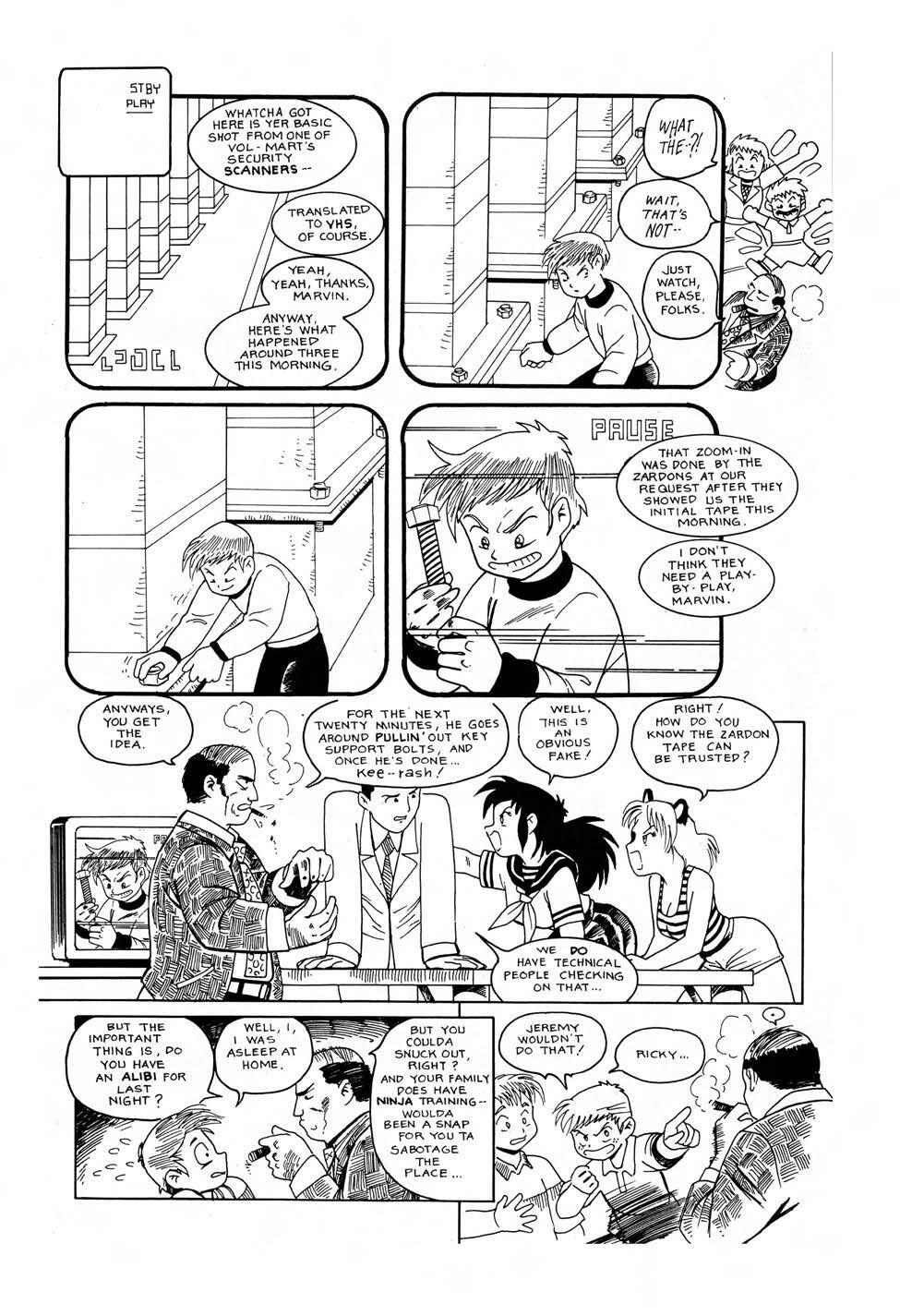 Read online Ninja High School (1986) comic -  Issue #63 - 11