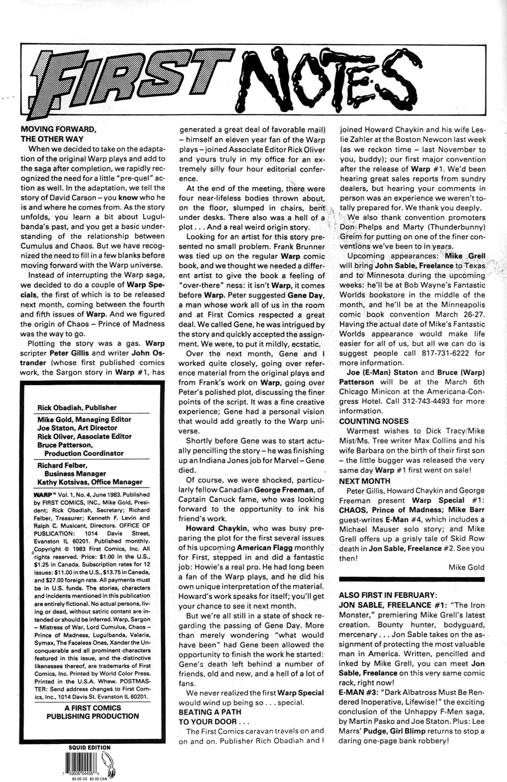Read online Warp comic -  Issue #4 - 2
