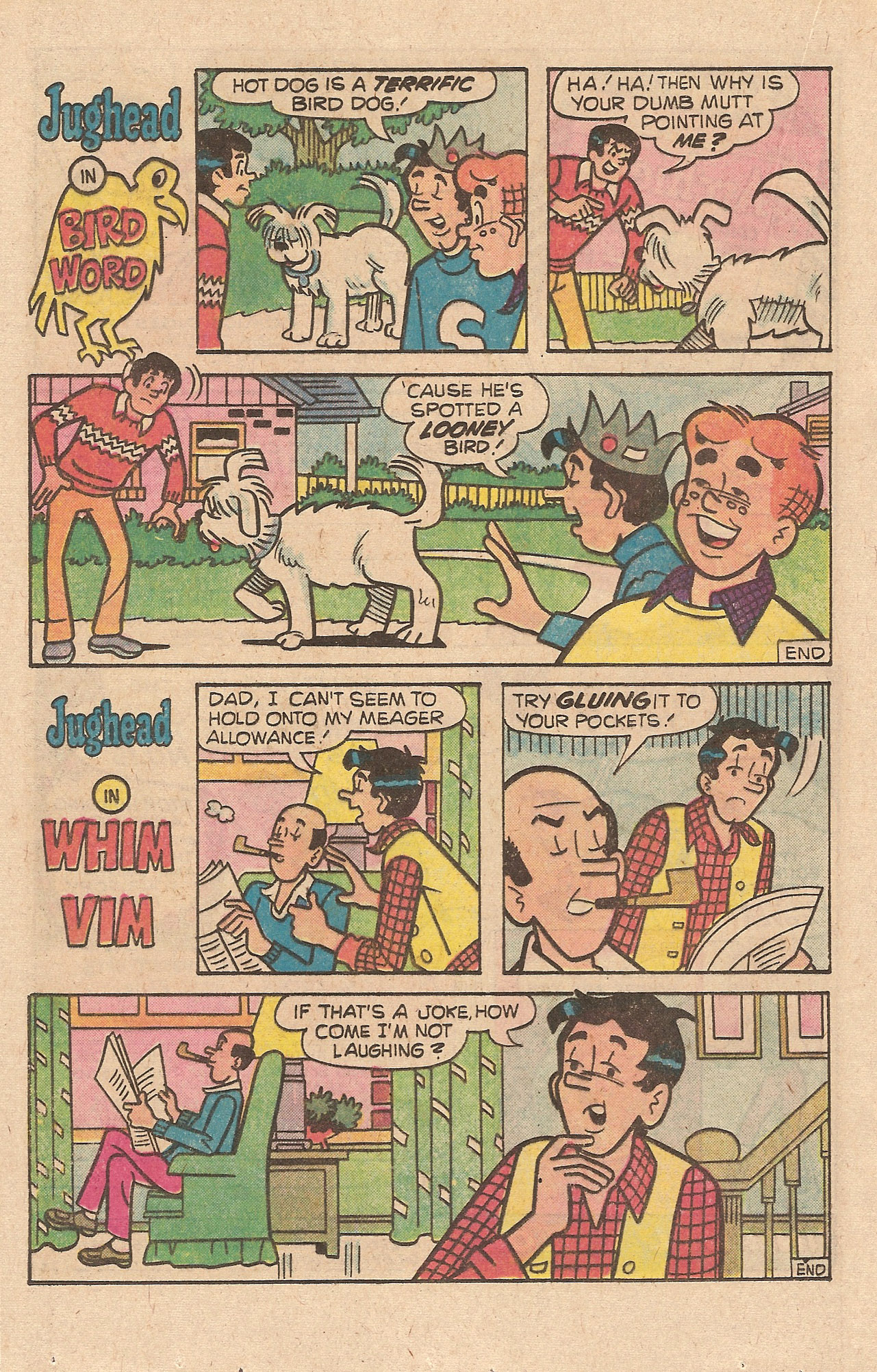 Read online Jughead's Jokes comic -  Issue #69 - 20