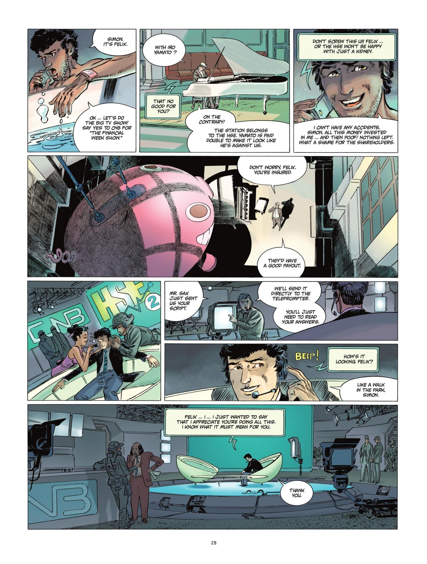 Read online HSE - Human Stock Exchange comic -  Issue #3 - 30