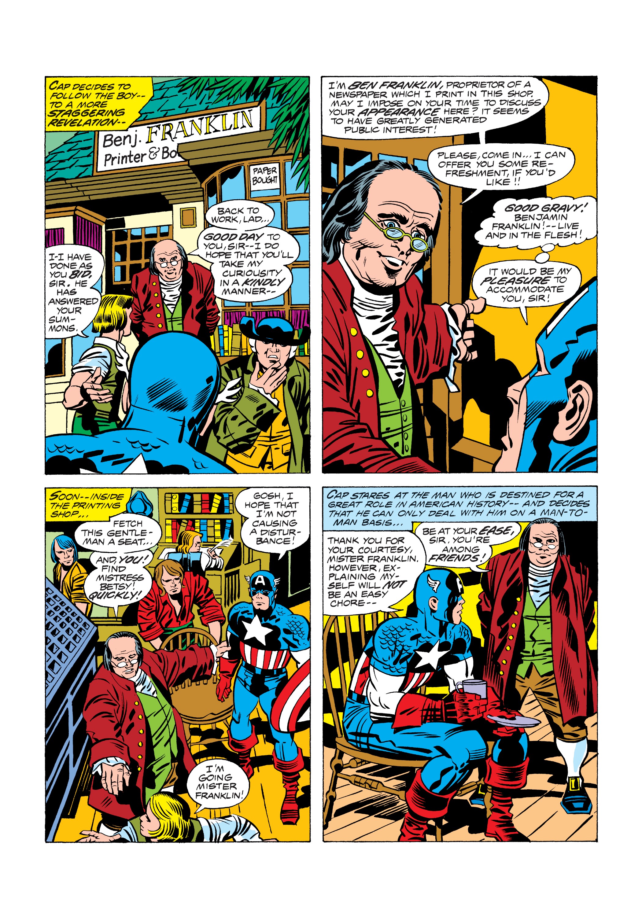 Read online Marvel Masterworks: Captain America comic -  Issue # TPB 10 (Part 2) - 67