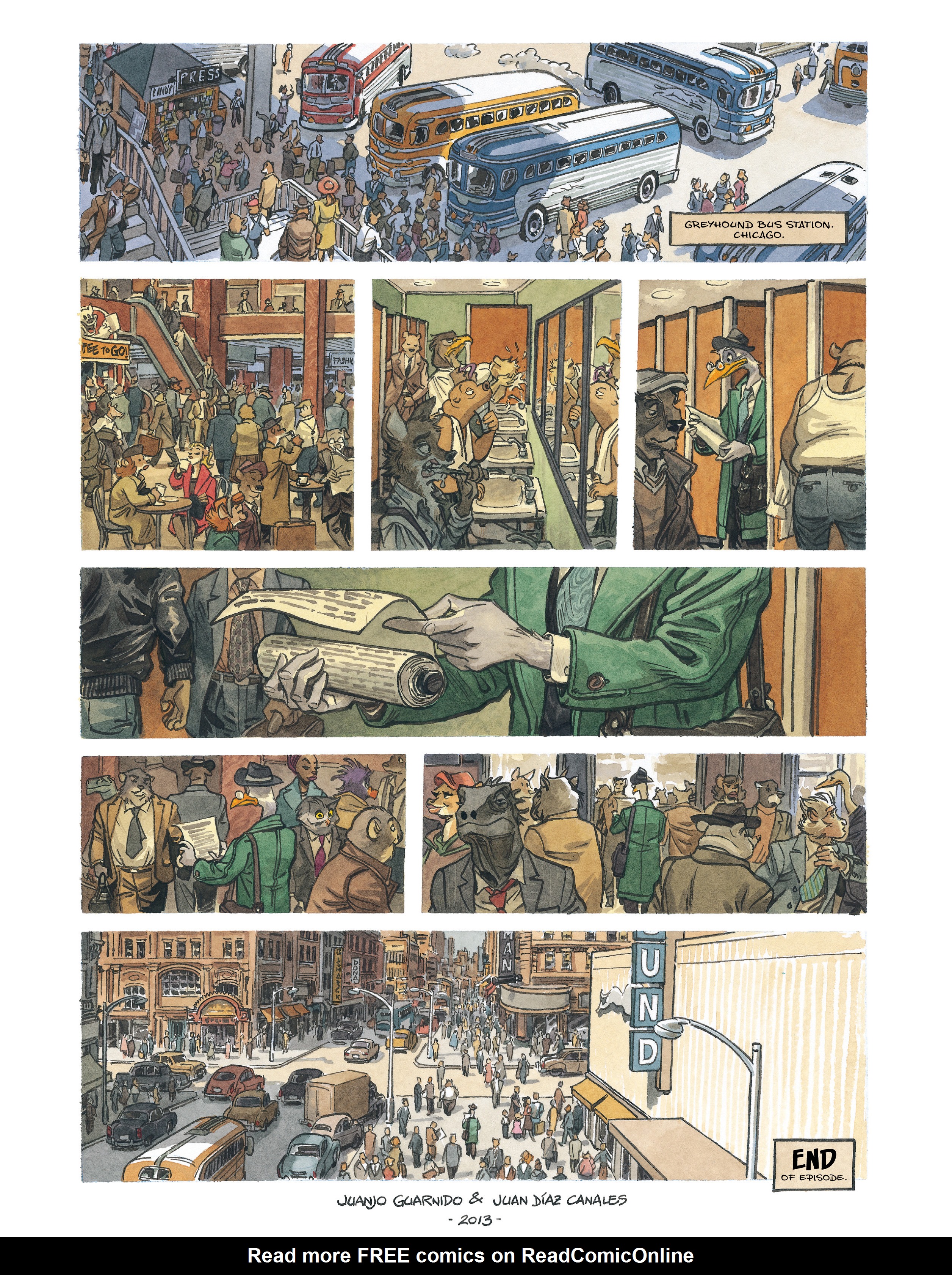 Read online Blacksad: Amarillo comic -  Issue # Full - 63