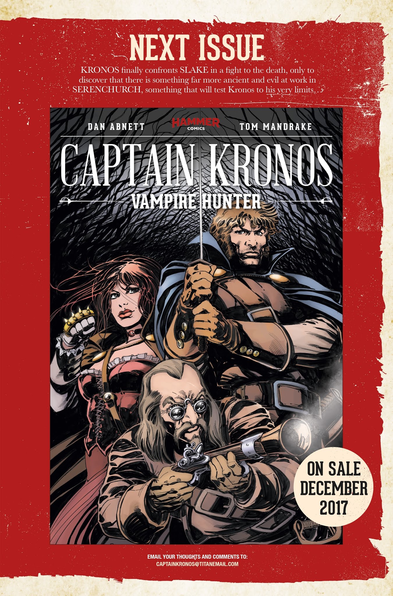 Read online Captain Kronos - Vampire Hunter comic -  Issue #3 - 26