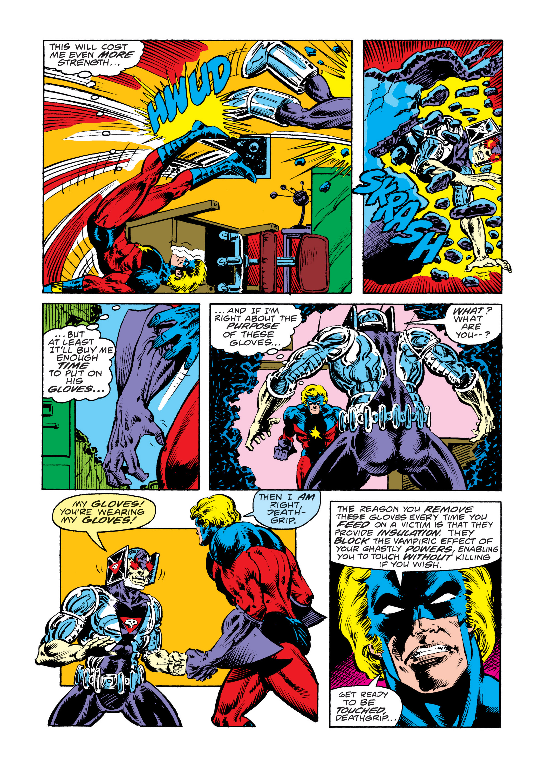 Read online Marvel Masterworks: Captain Marvel comic -  Issue # TPB 5 (Part 2) - 85