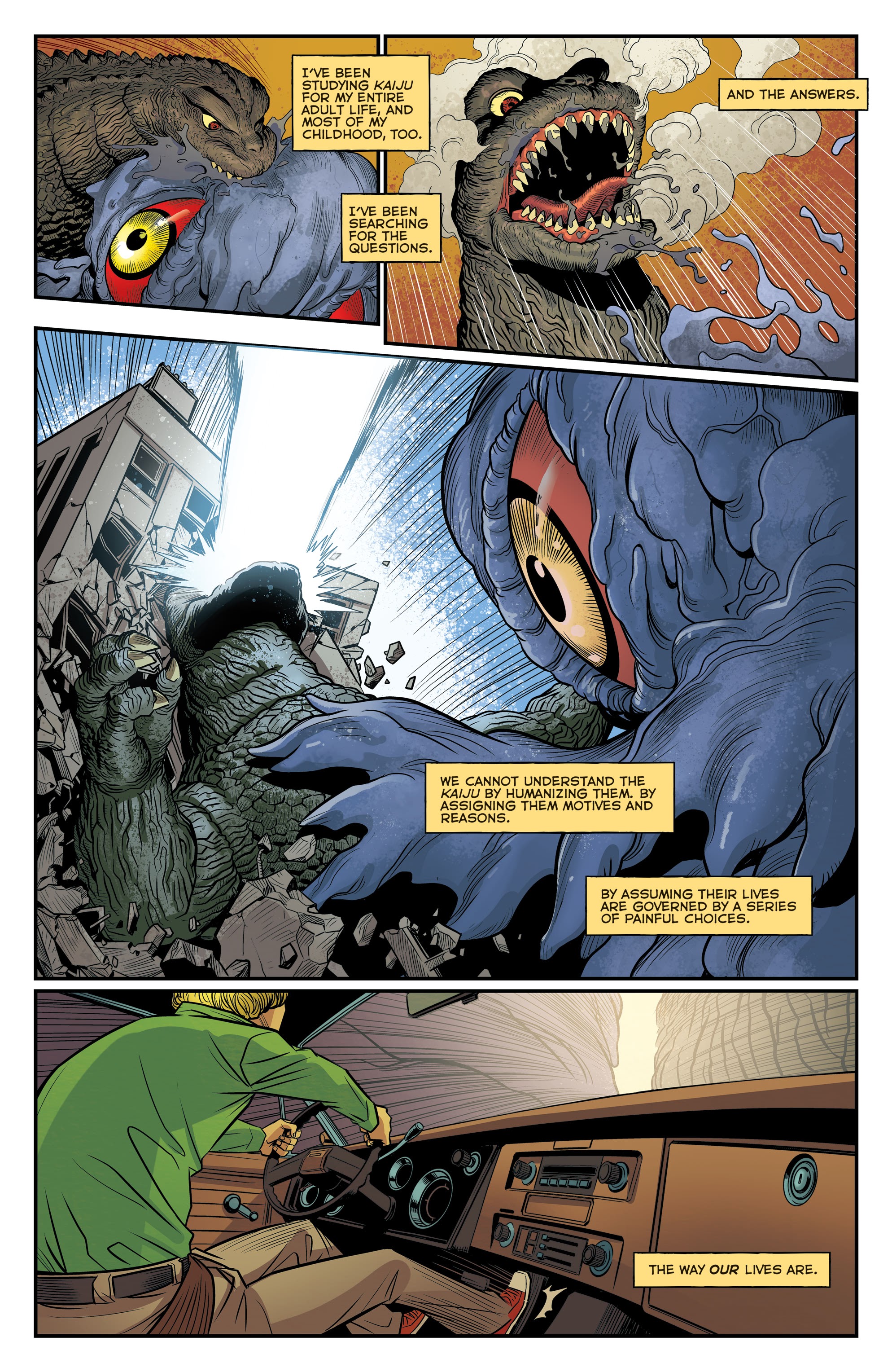 Read online Godzilla Rivals comic -  Issue # Vs. Hedorah - 9