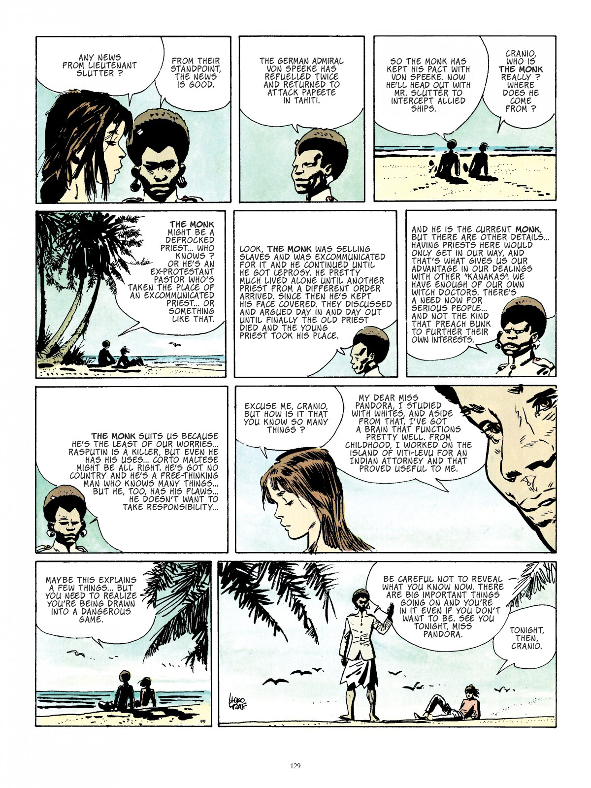 Read online Corto Maltese comic -  Issue # TPB 2 (Part 2) - 19