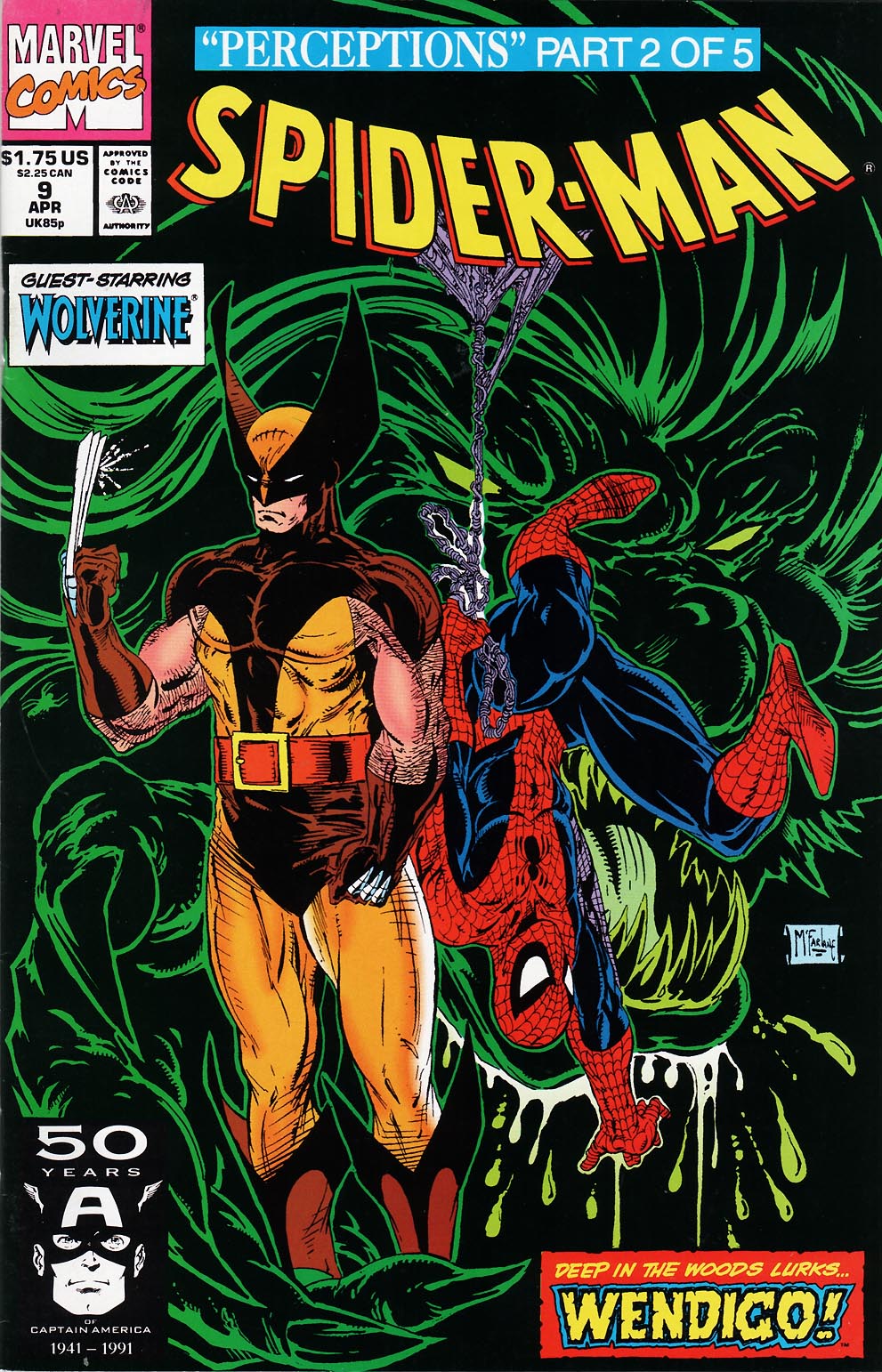 Read online Spider-Man (1990) comic -  Issue #9 - Perceptions Part 2 of 5 - 1