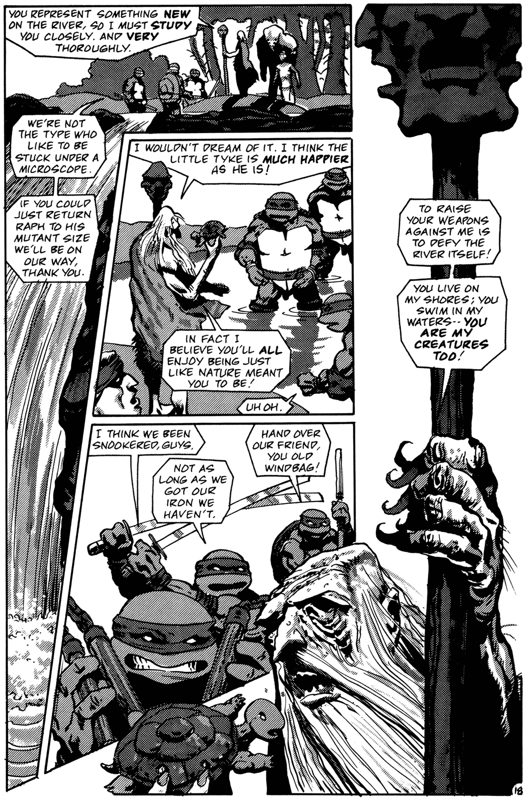 Read online Teenage Mutant Ninja Turtles (1984) comic -  Issue #26 - 20
