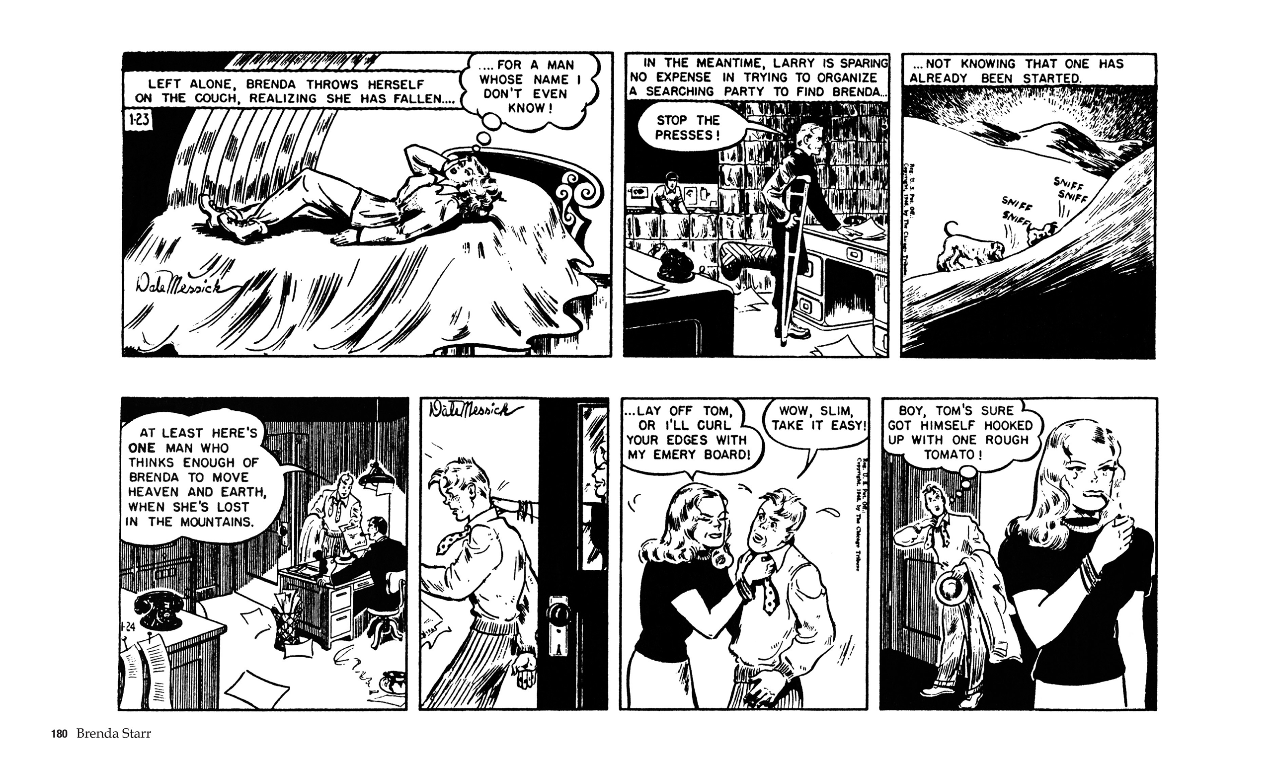 Read online Brenda Starr, Reporter: The Collected Dailies and Sundays comic -  Issue # TPB (Part 2) - 81