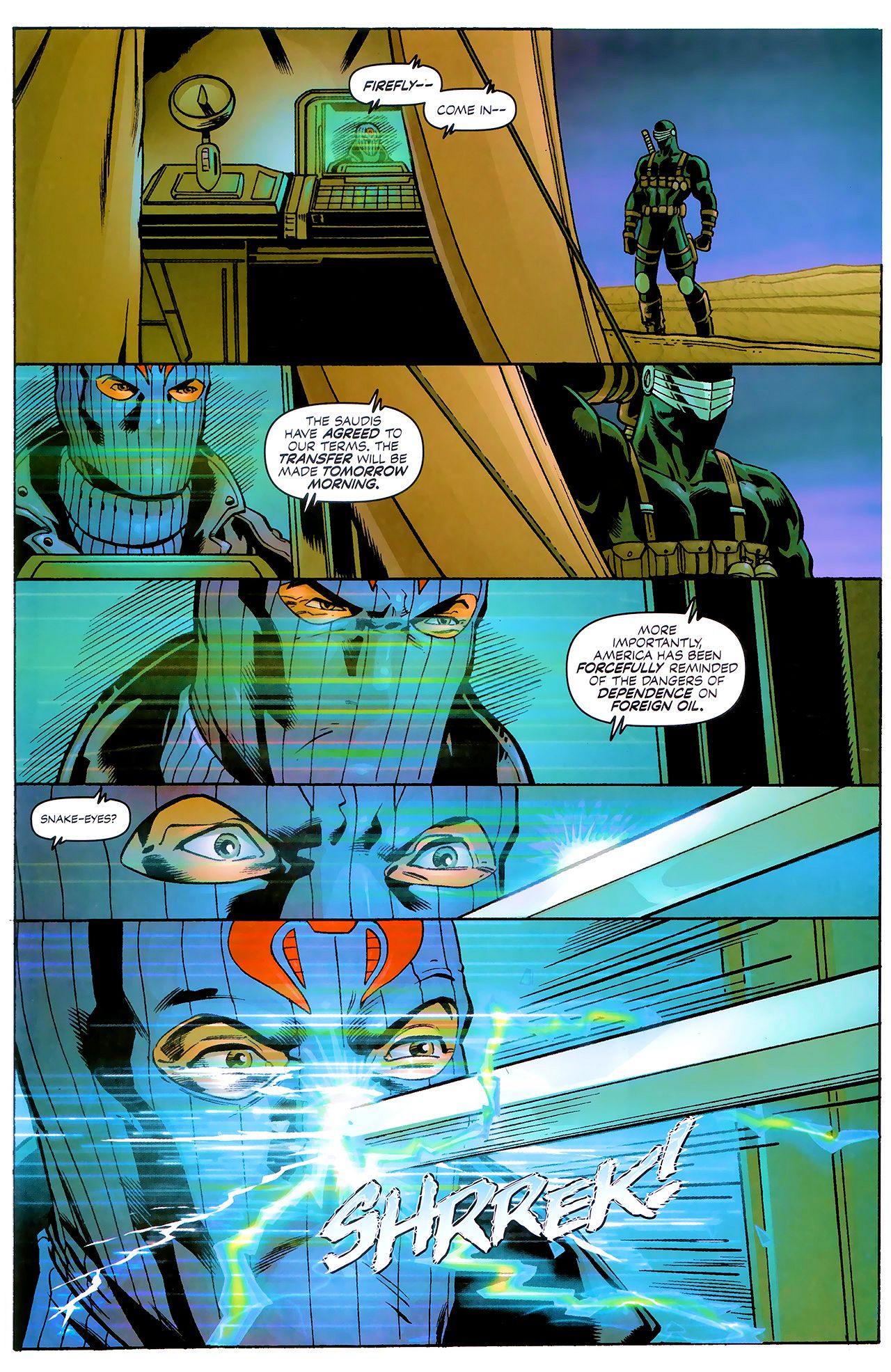 Read online G.I. Joe Reloaded comic -  Issue #4 - 23