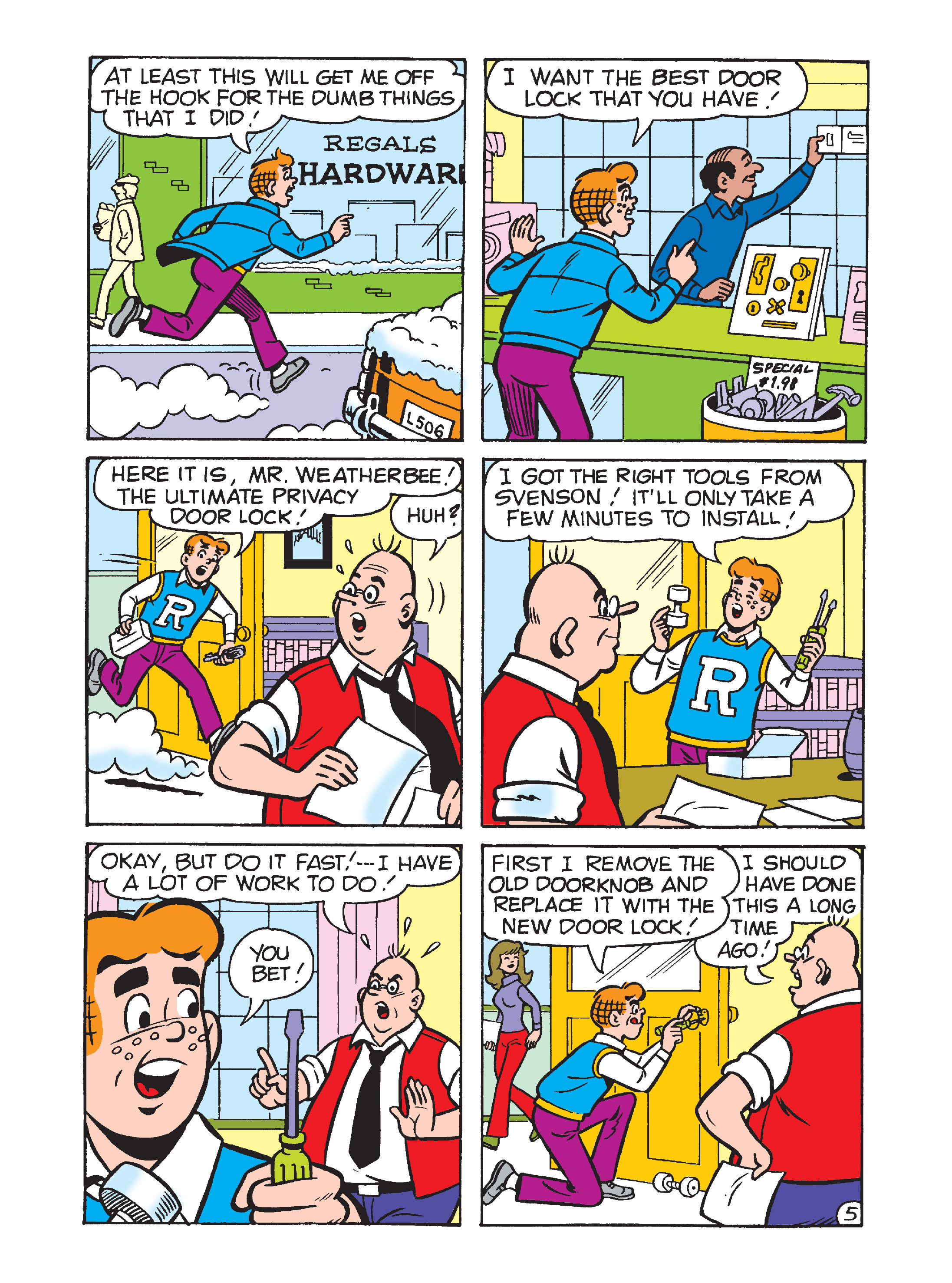 Read online World of Archie Double Digest comic -  Issue #46 - 206