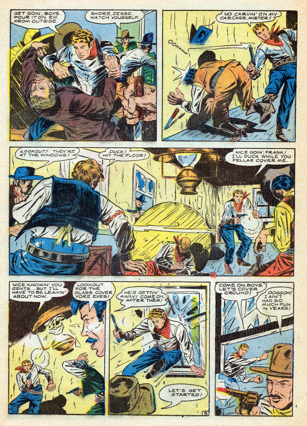 Read online Cowboy Western Comics (1948) comic -  Issue #19 - 5