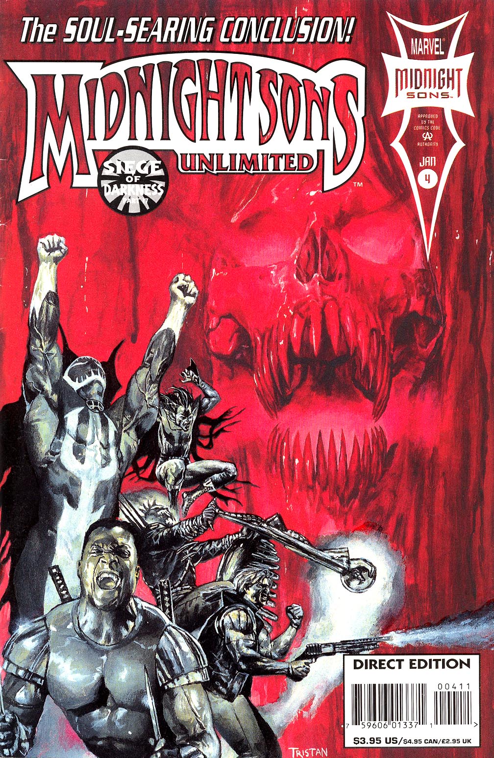 Read online Midnight Sons Unlimited comic -  Issue #4 - 1