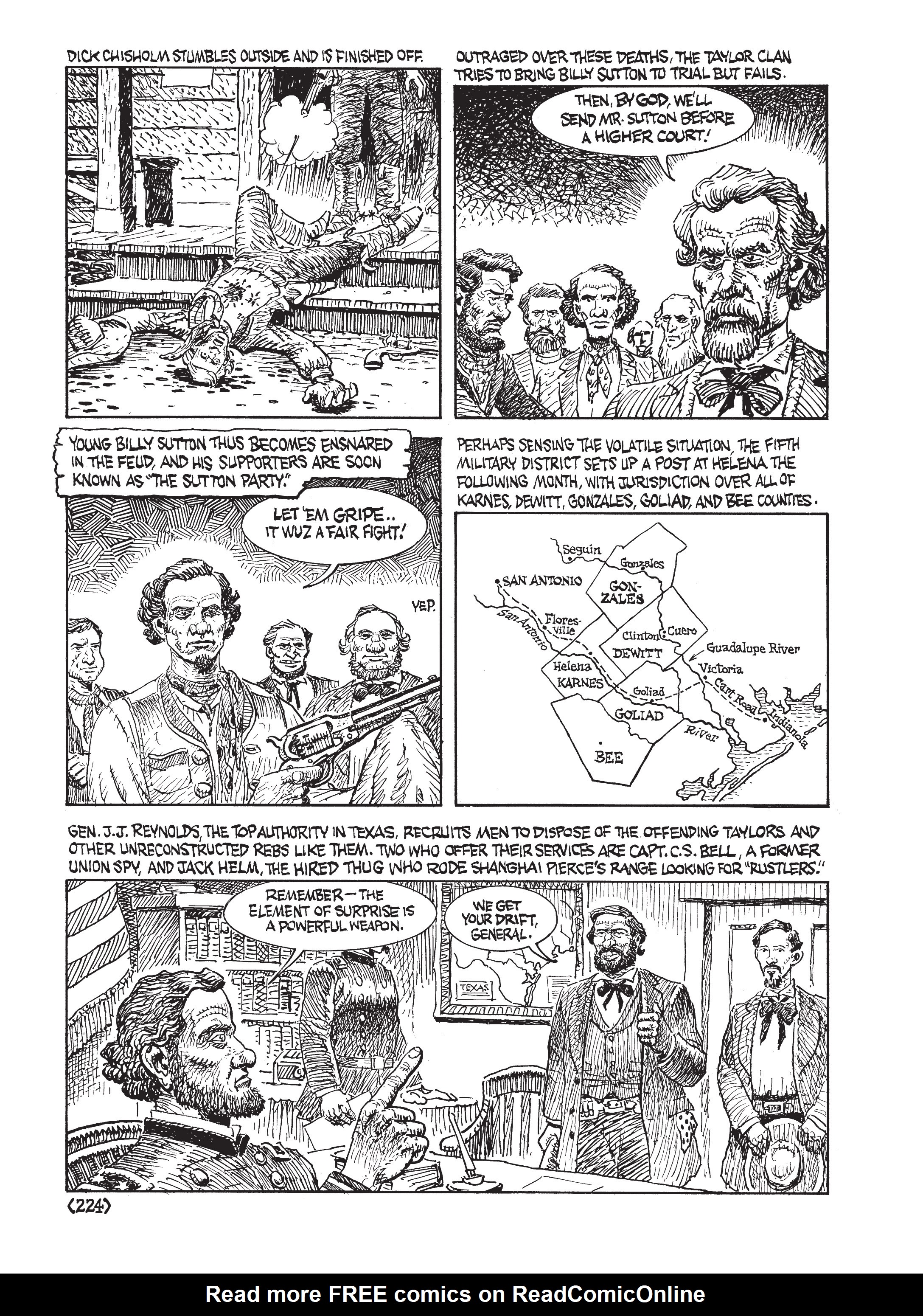 Read online Jack Jackson's American History: Los Tejanos and Lost Cause comic -  Issue # TPB (Part 3) - 22