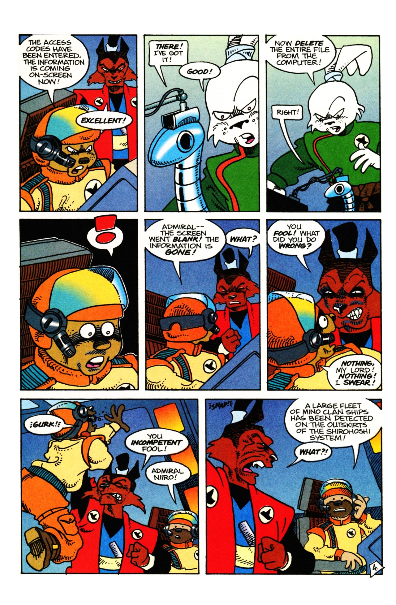 Read online Space Usagi Volume 2 comic -  Issue #3 - 6