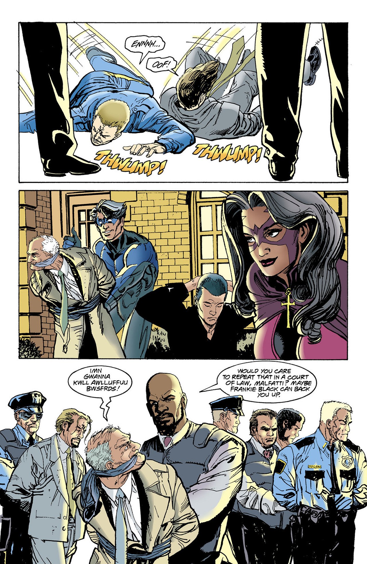 Read online Nightwing and Huntress comic -  Issue #4 - 22