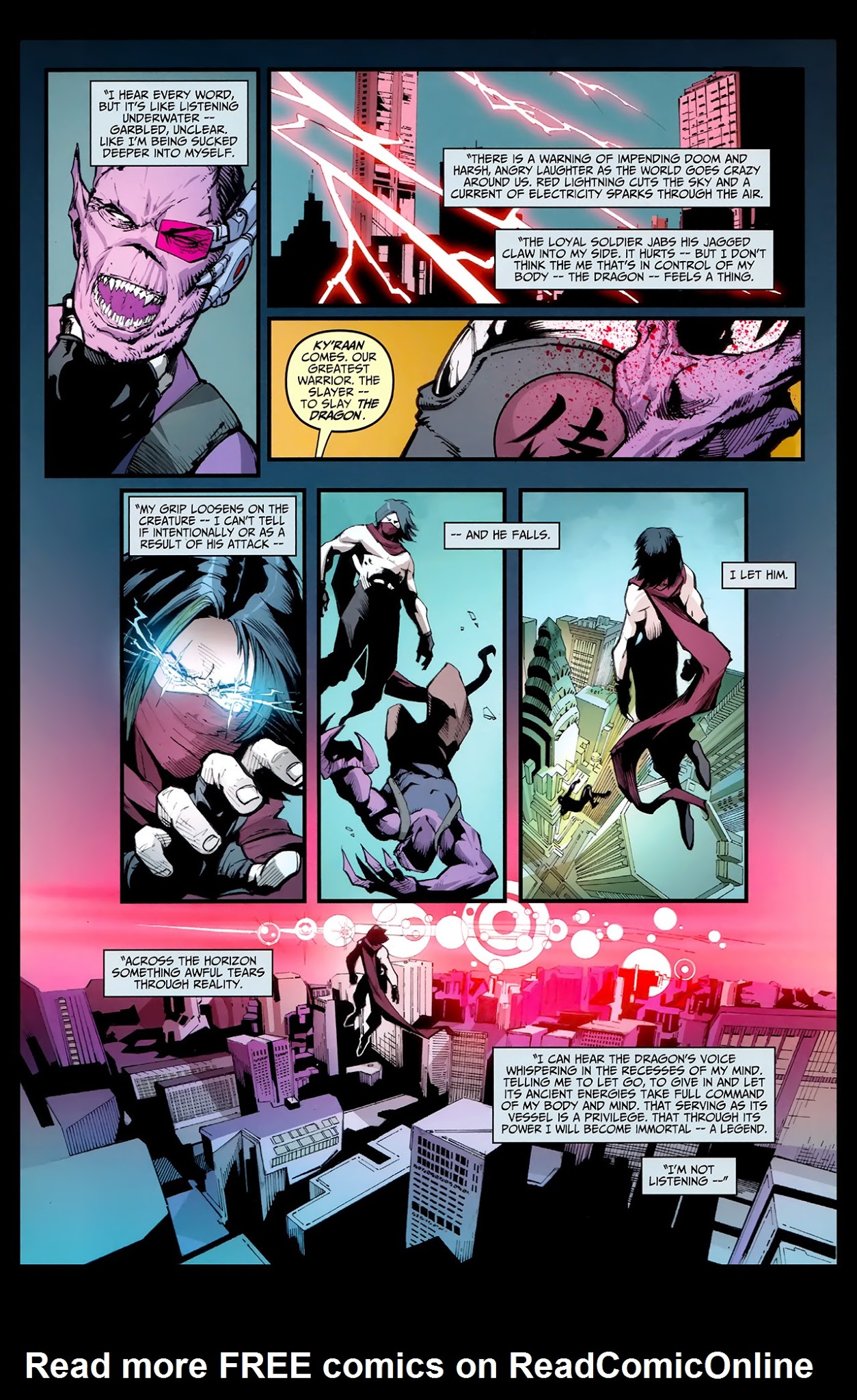 Read online Blood Red Dragon comic -  Issue #2 - 9