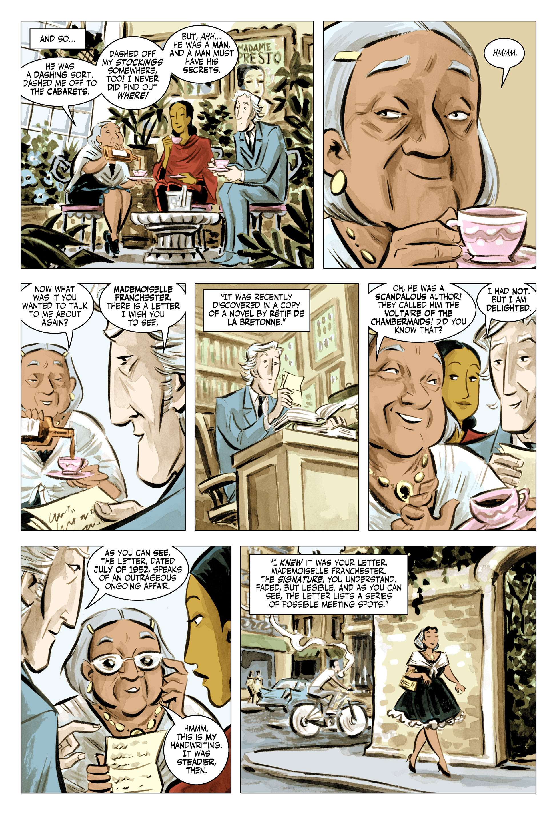 Read online Bandette (2012) comic -  Issue #11 - 16