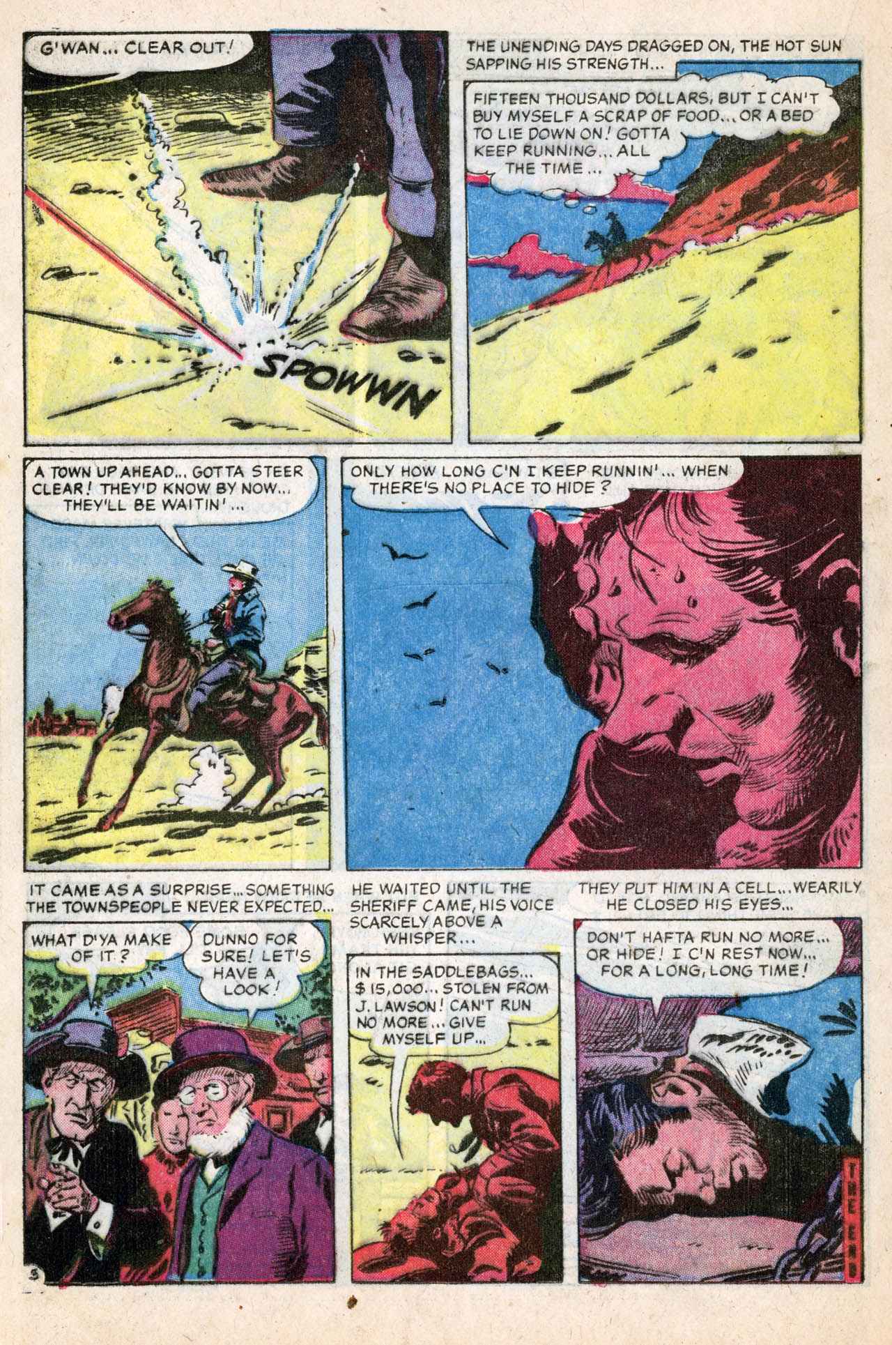 Read online Quick-Trigger Western comic -  Issue #16 - 20