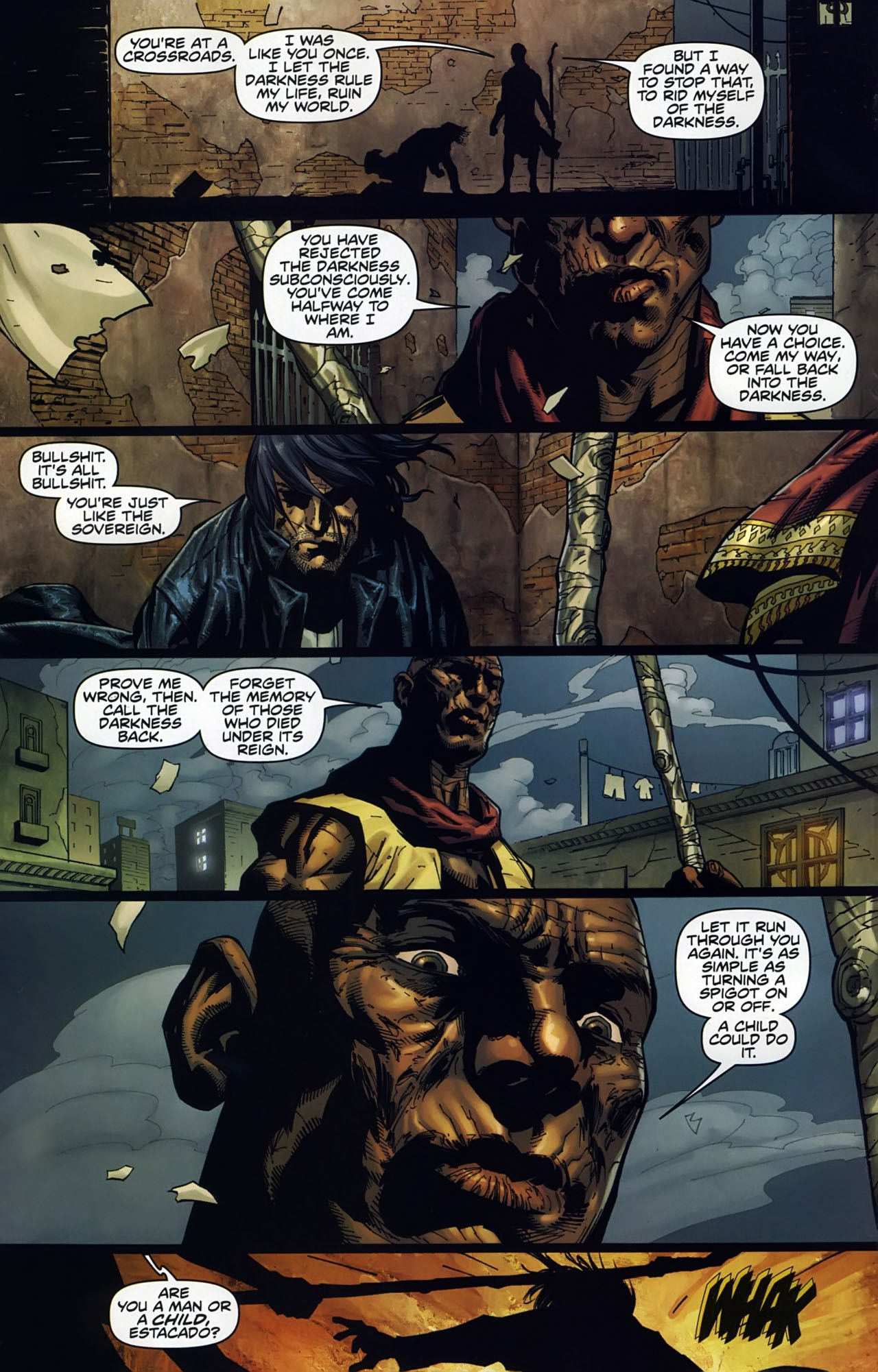 Read online The Darkness (2007) comic -  Issue #77 - 17