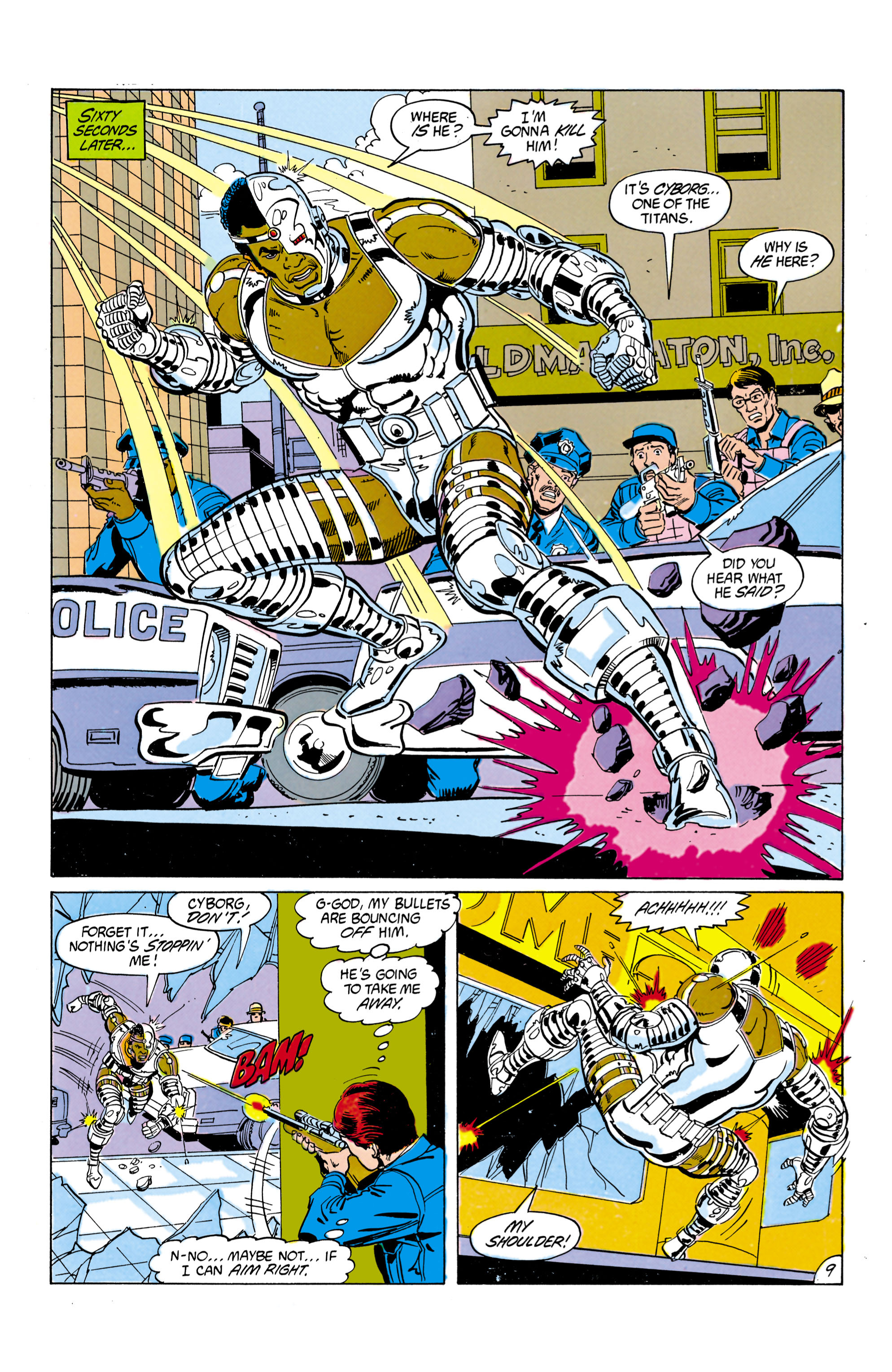 Read online The New Teen Titans (1980) comic -  Issue #35 - 10