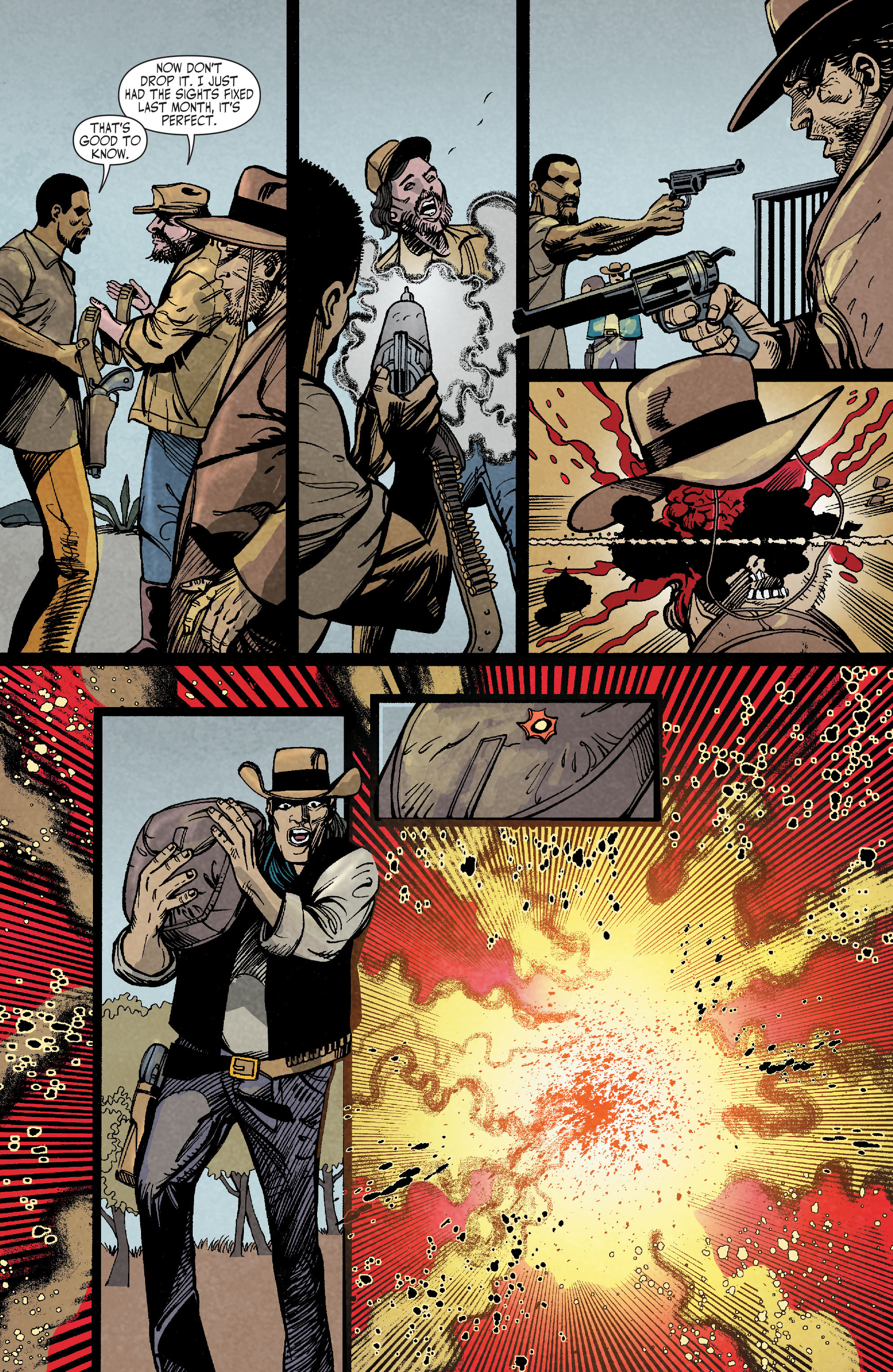 Read online Django Unchained comic -  Issue #6 - 38