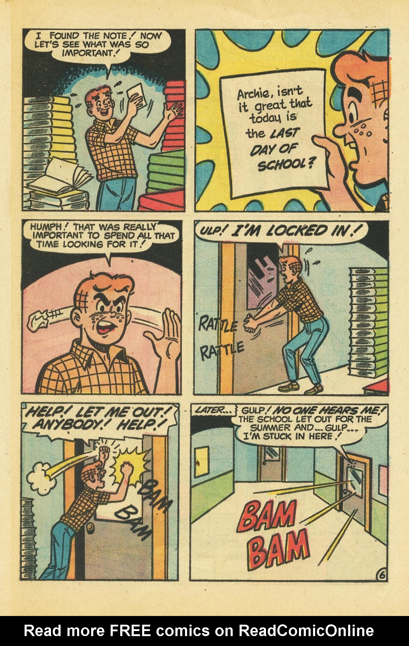 Read online Archie and Me comic -  Issue #29 - 29