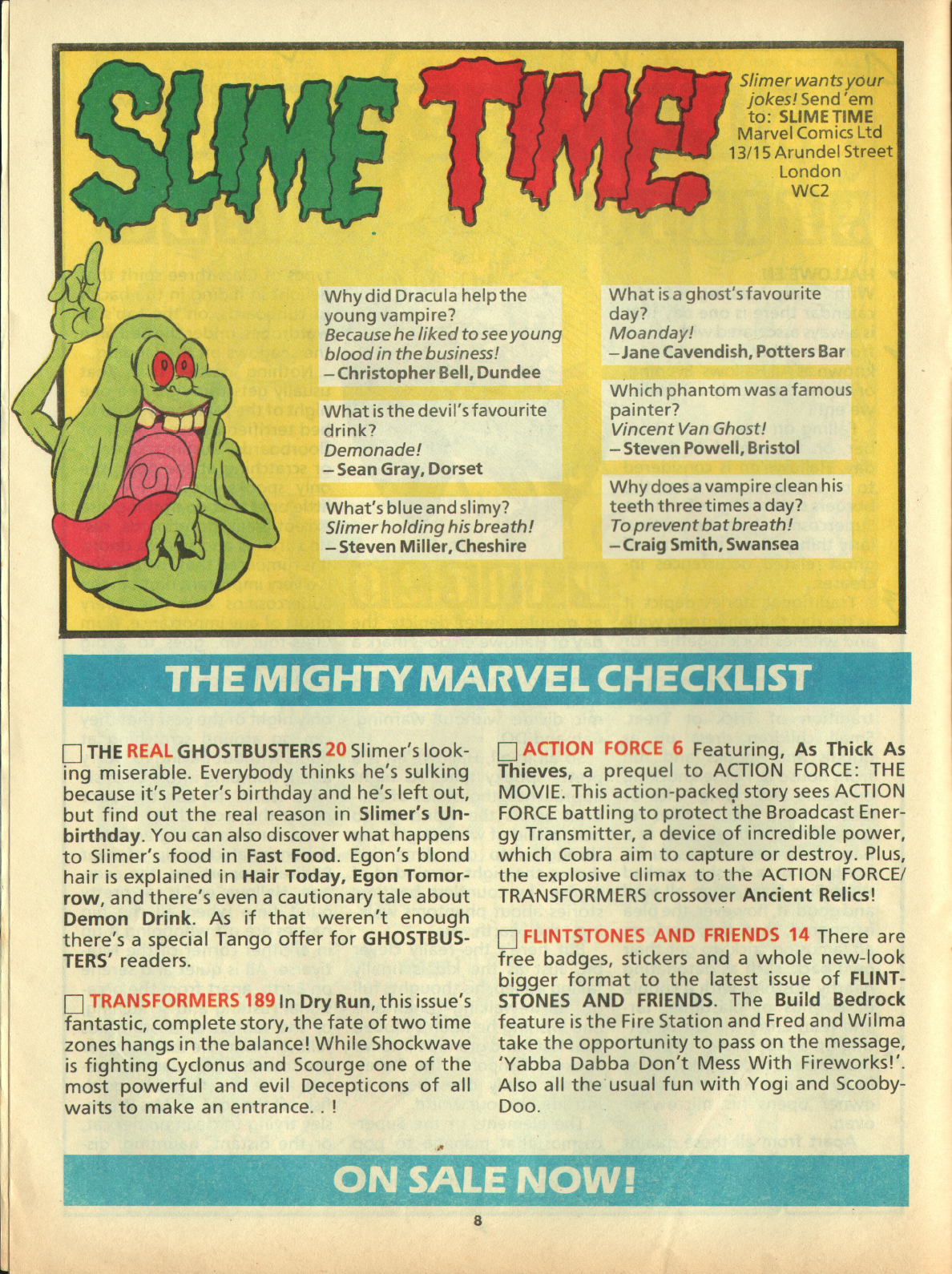 Read online The Real Ghostbusters comic -  Issue #20 - 8