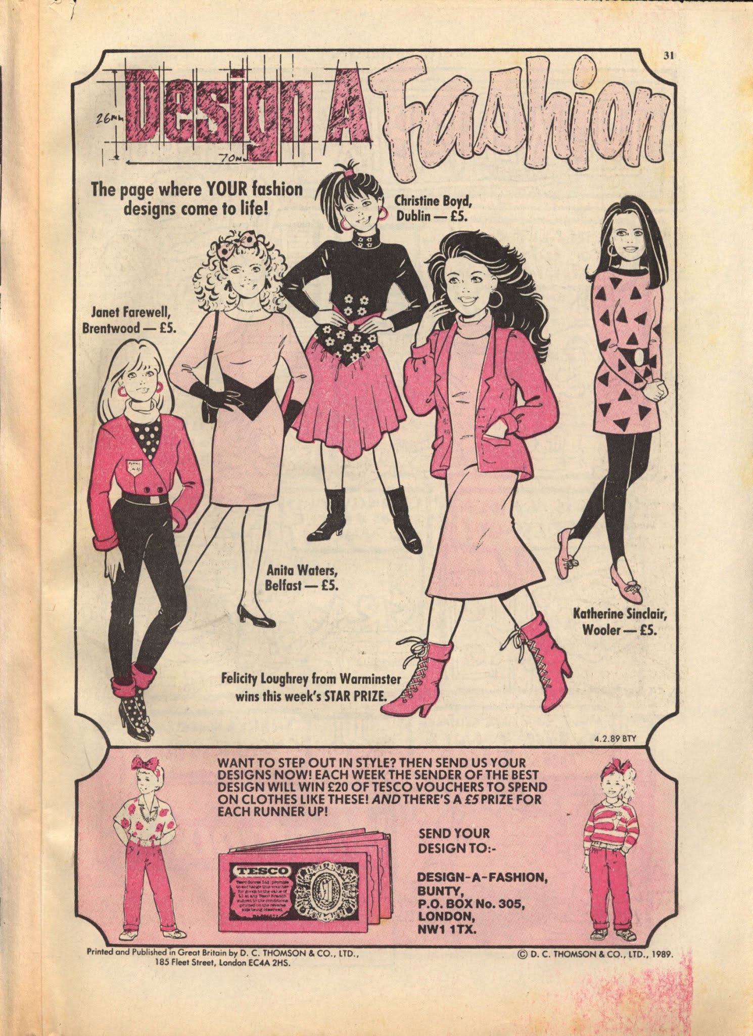 Read online Bunty comic -  Issue #1621 - 31