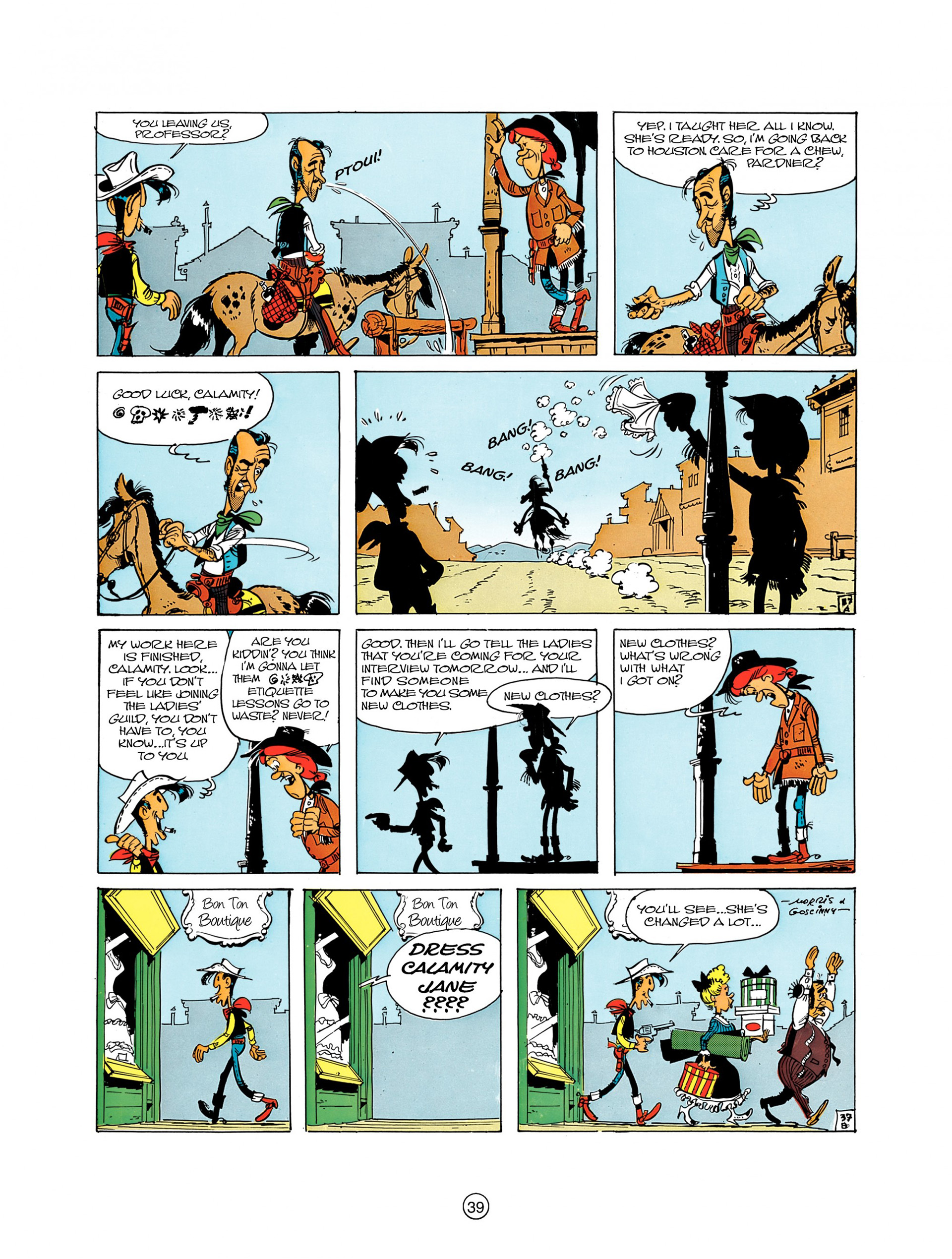 Read online A Lucky Luke Adventure comic -  Issue #8 - 39