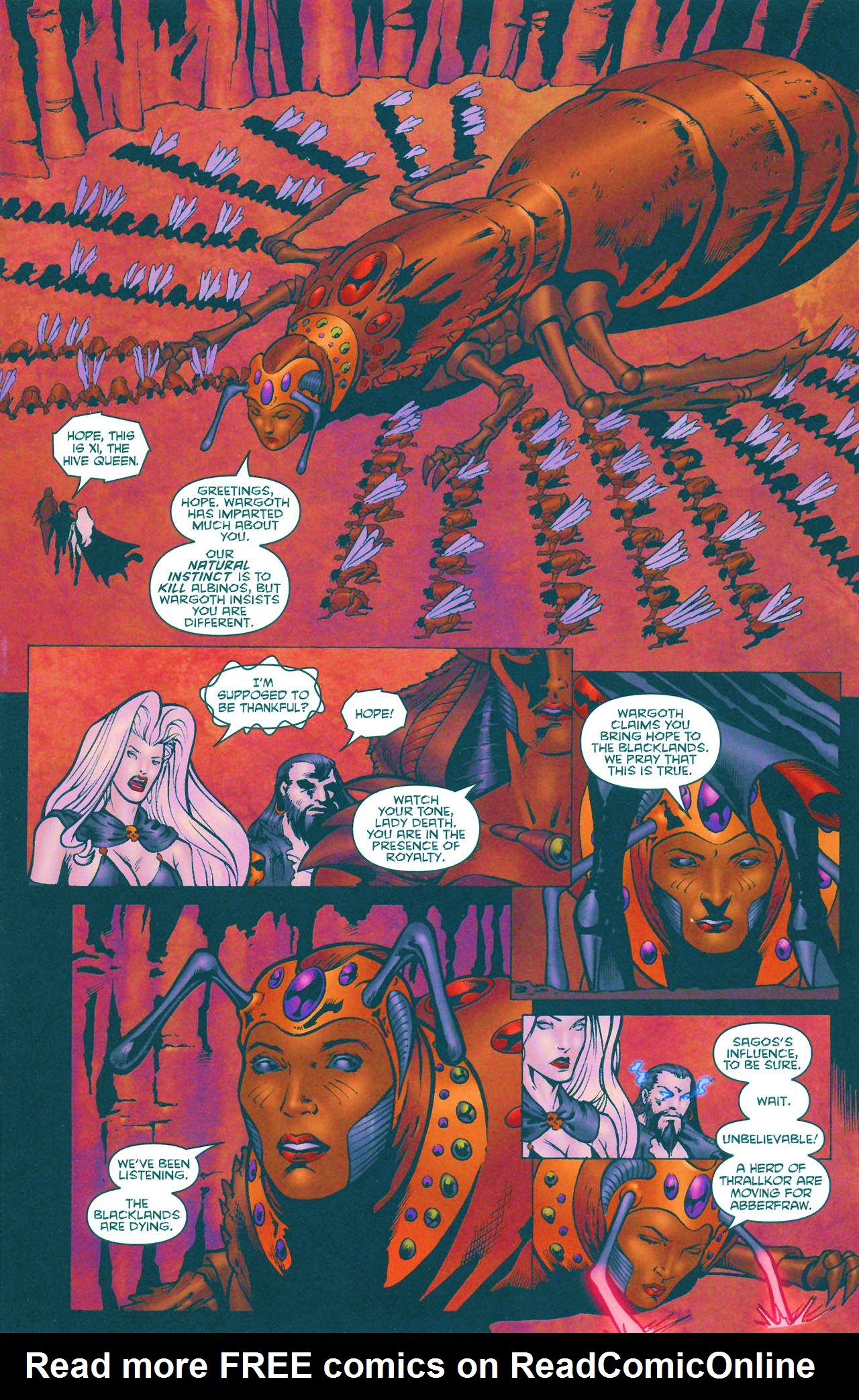 Read online Brian Pulido's Lady Death: Blacklands comic -  Issue #4 - 15