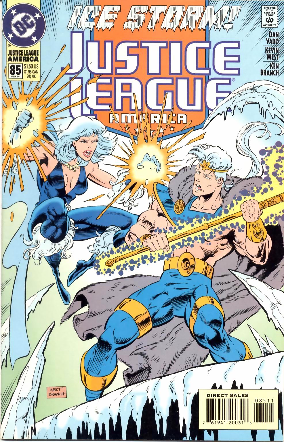 Read online Justice League America comic -  Issue #85 - 1