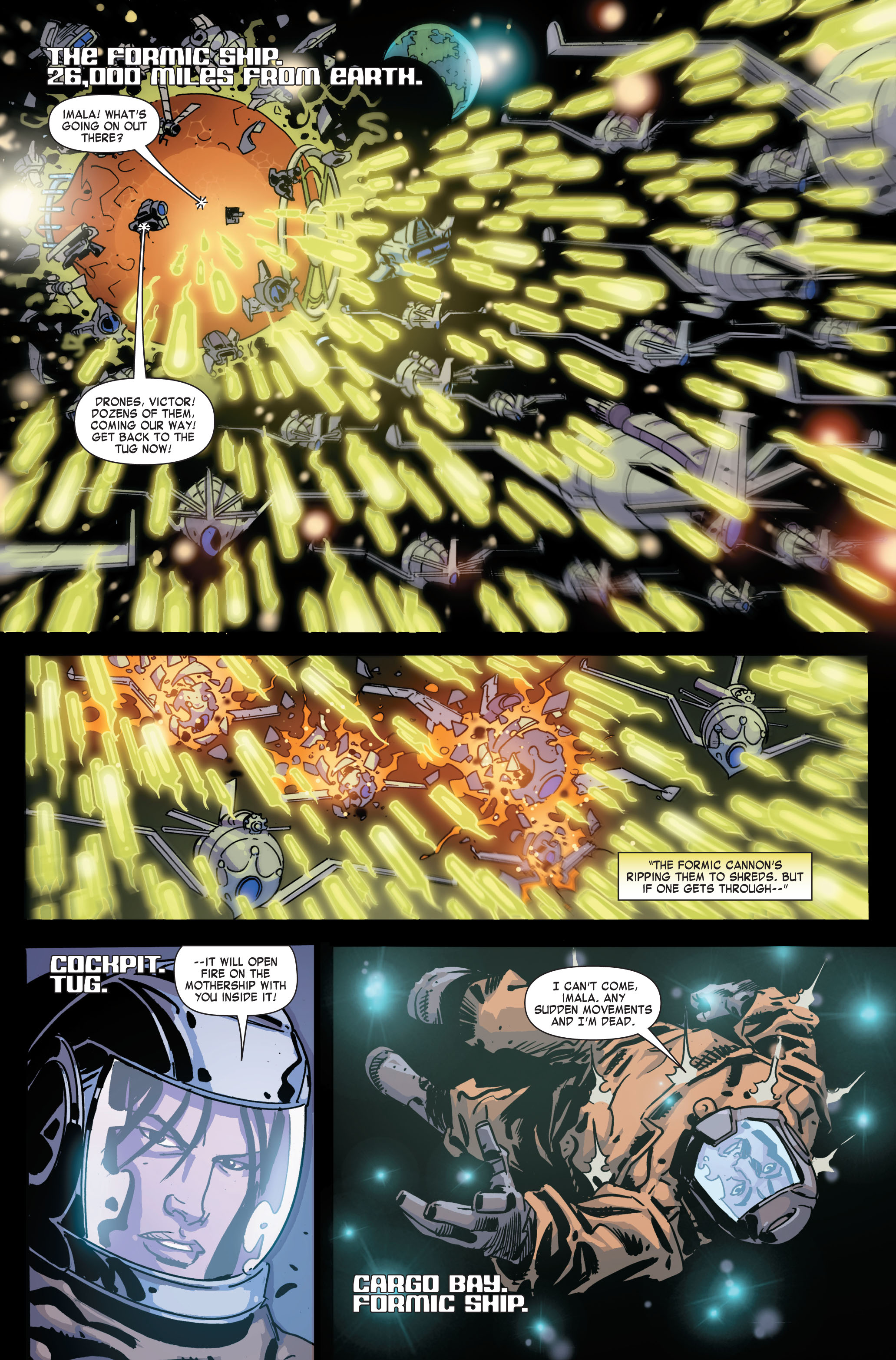 Read online Formic Wars: Silent Strike comic -  Issue #1 - 5