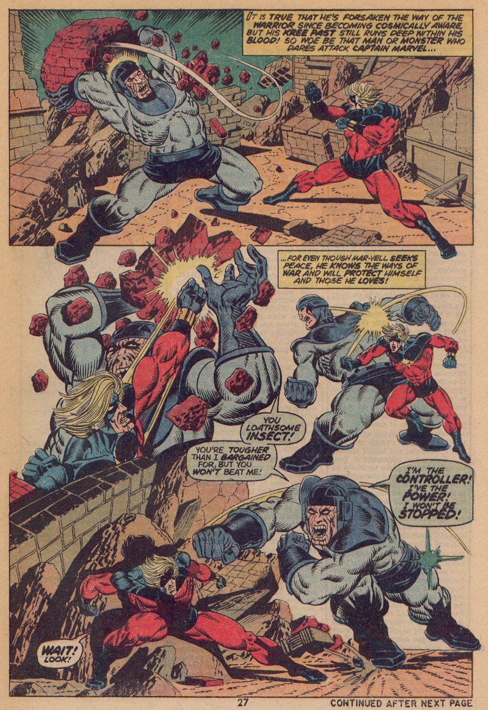 Captain Marvel (1968) Issue #30 #30 - English 18