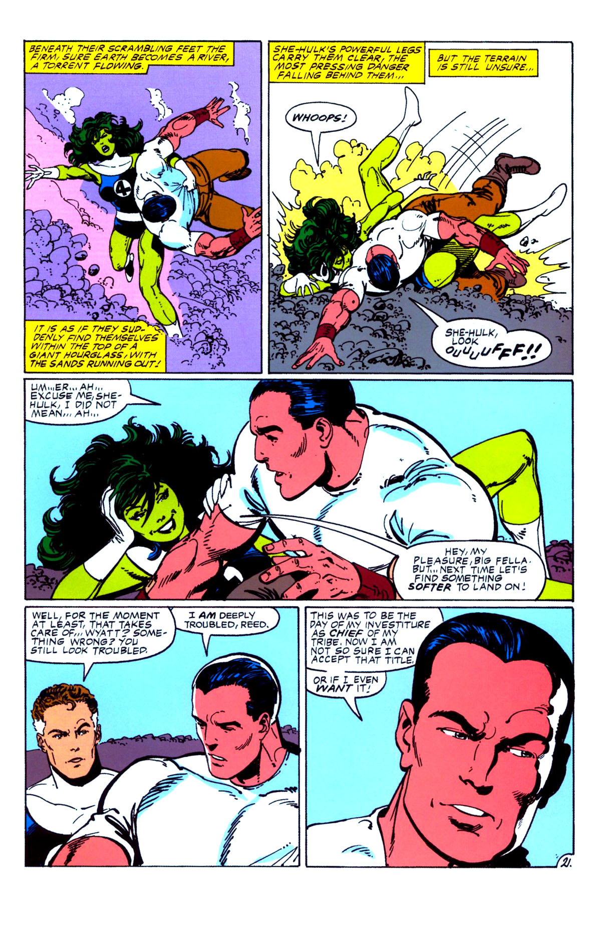 Read online Fantastic Four Visionaries: John Byrne comic -  Issue # TPB 5 - 110