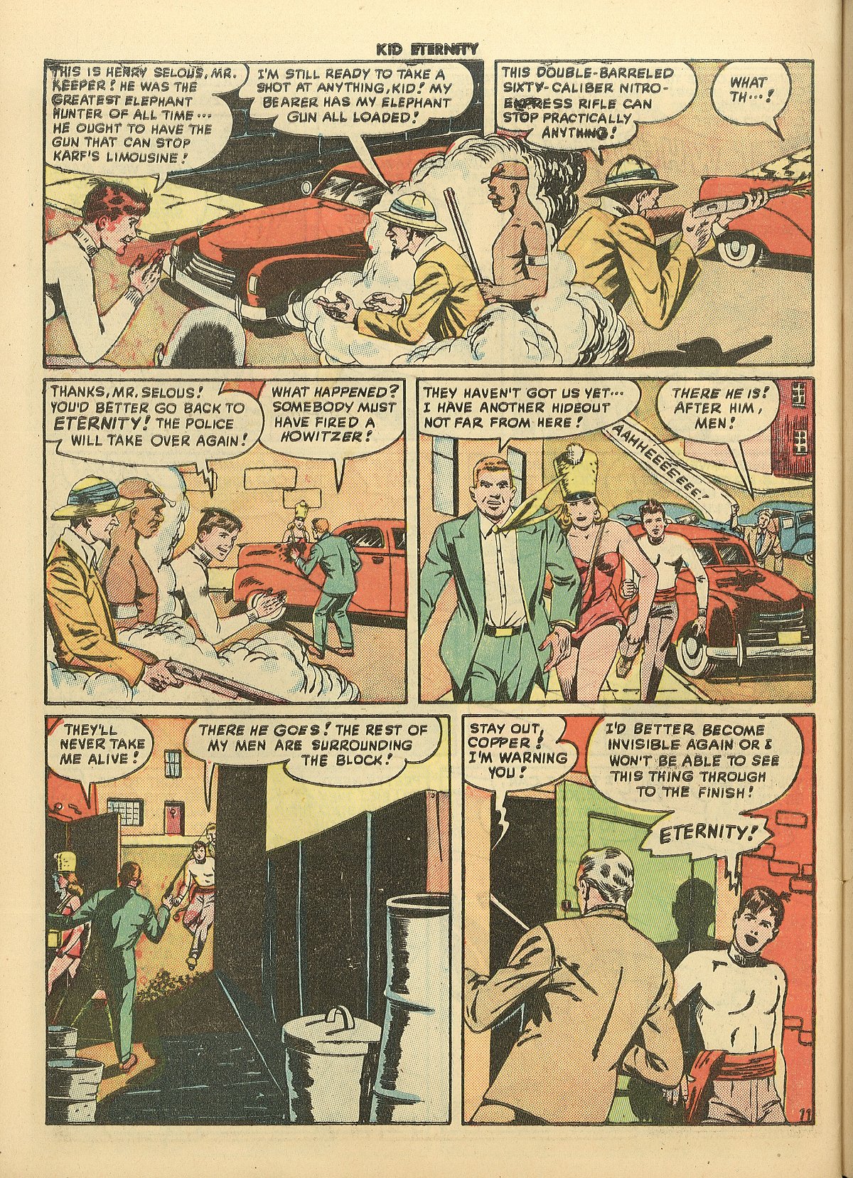 Read online Kid Eternity (1946) comic -  Issue #12 - 46