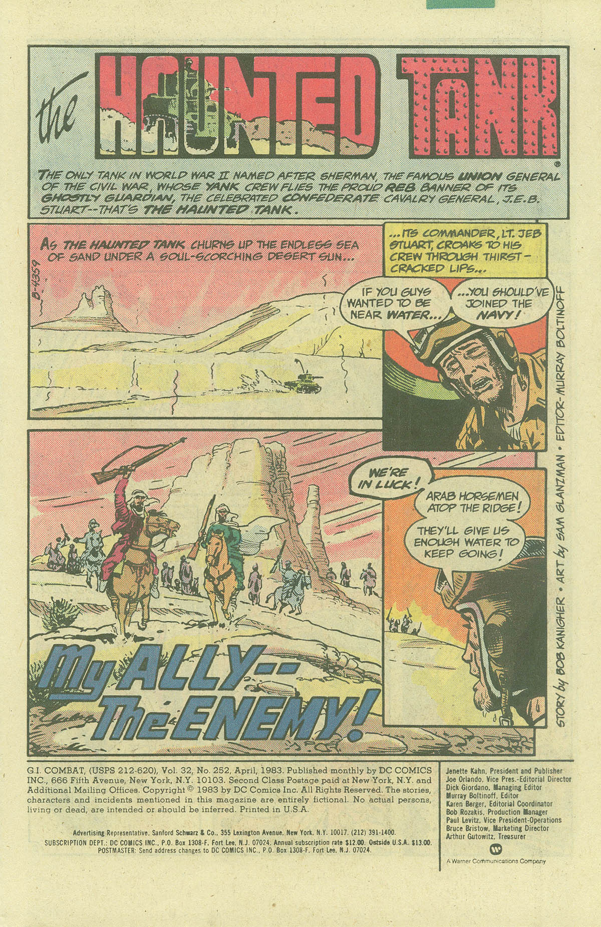 Read online G.I. Combat (1952) comic -  Issue #252 - 3