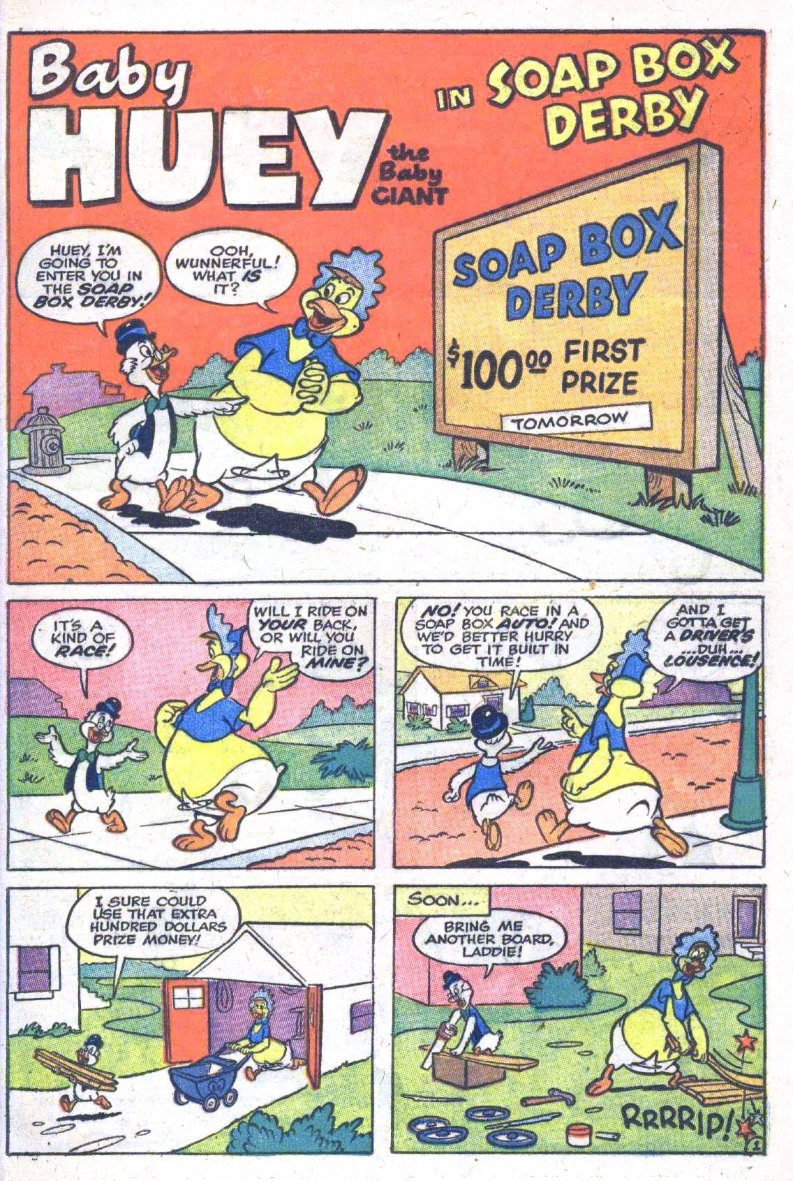 Read online Baby Huey, the Baby Giant comic -  Issue #20 - 21