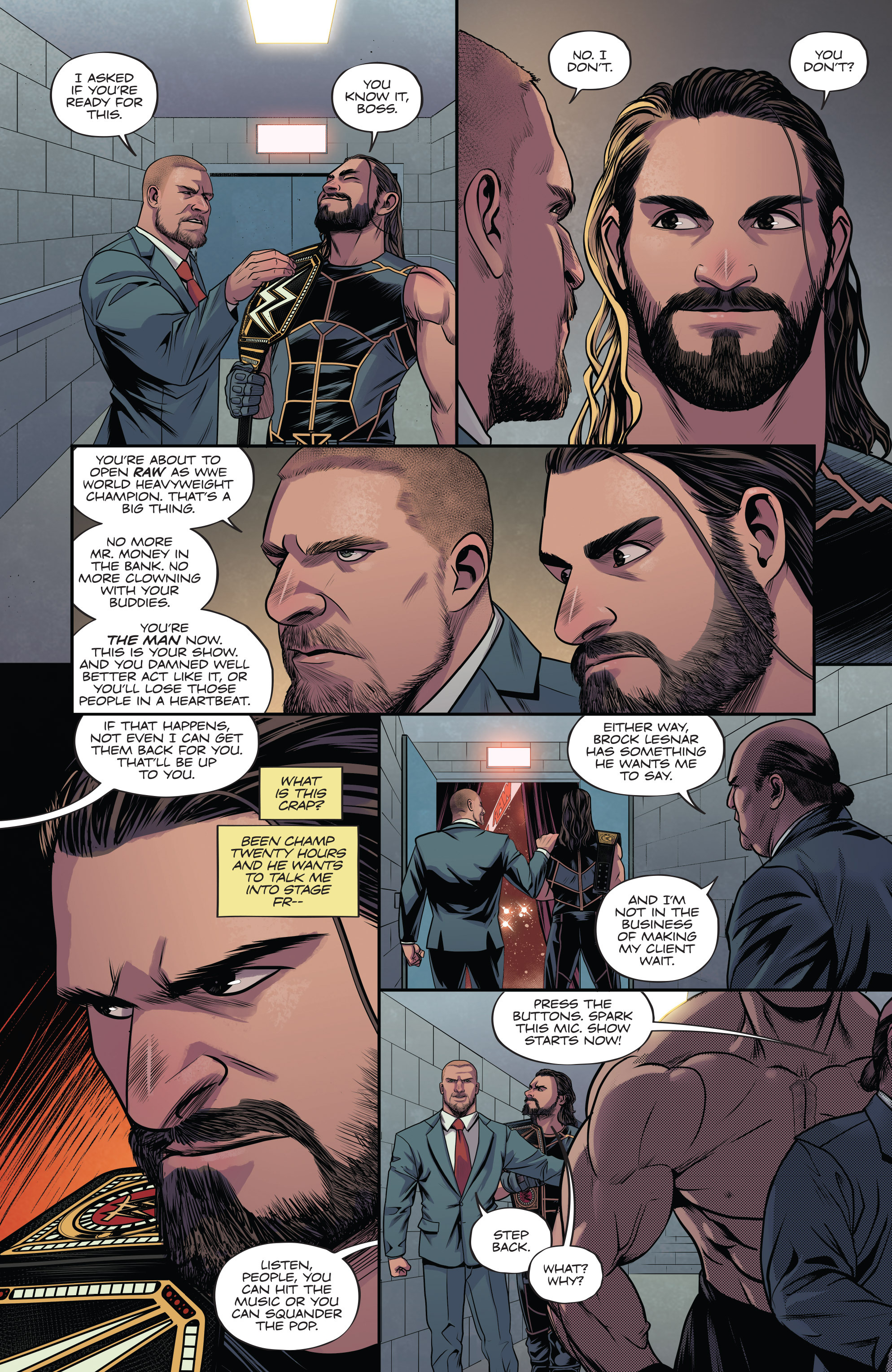 Read online WWE comic -  Issue #2 - 4