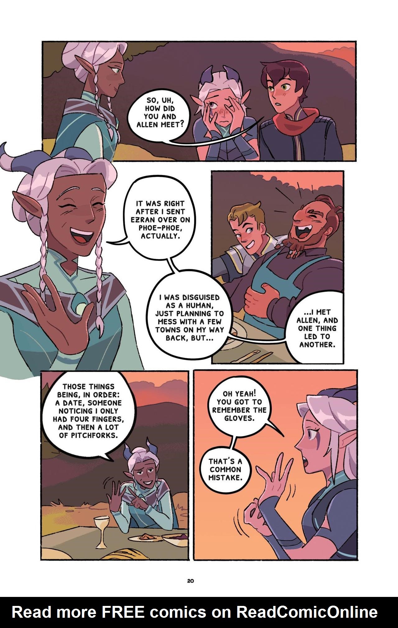 Read online Through the Moon: The Dragon Prince Graphic Novel comic -  Issue # TPB - 24