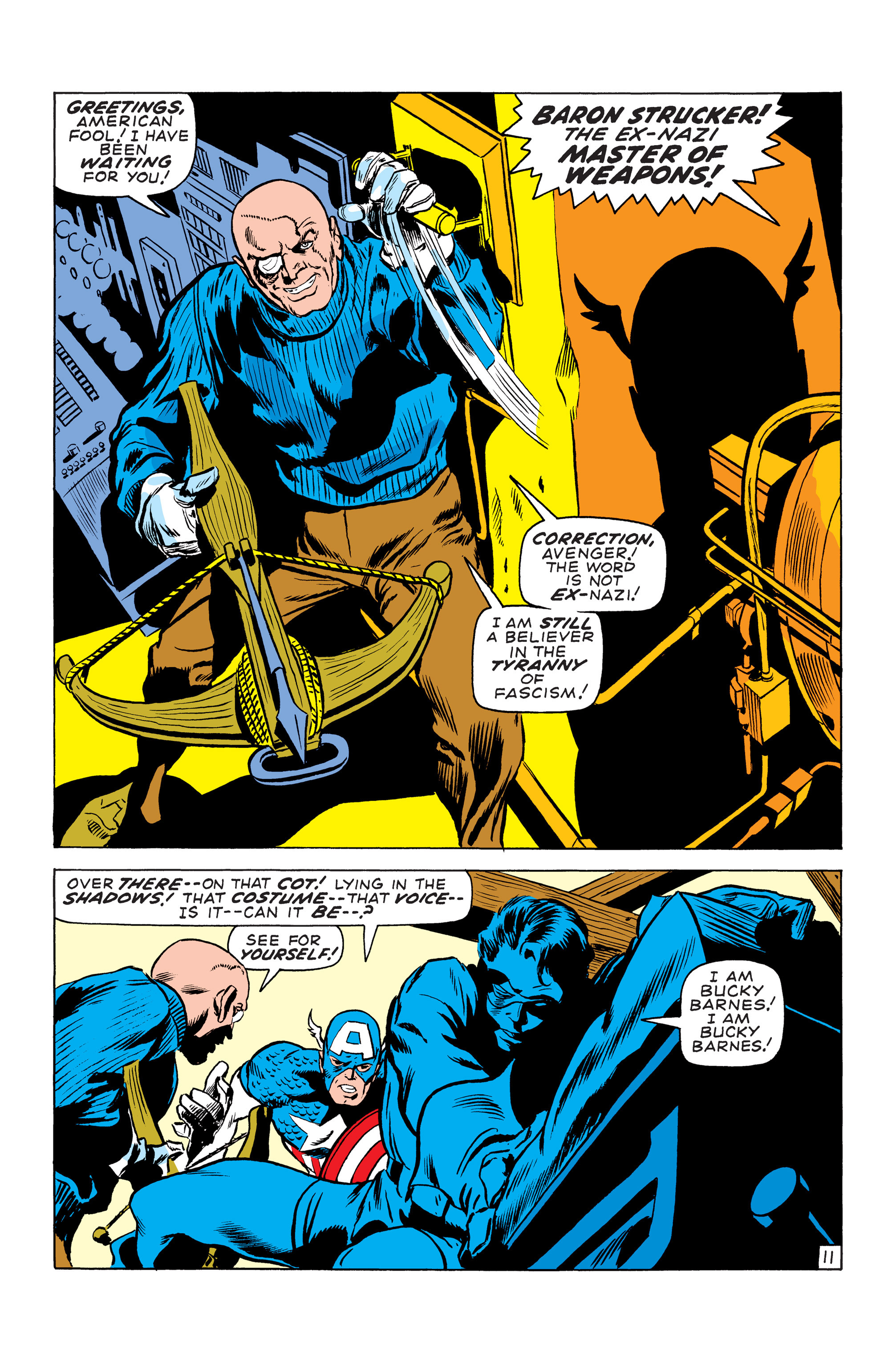 Read online Marvel Masterworks: Captain America comic -  Issue # TPB 5 (Part 2) - 37