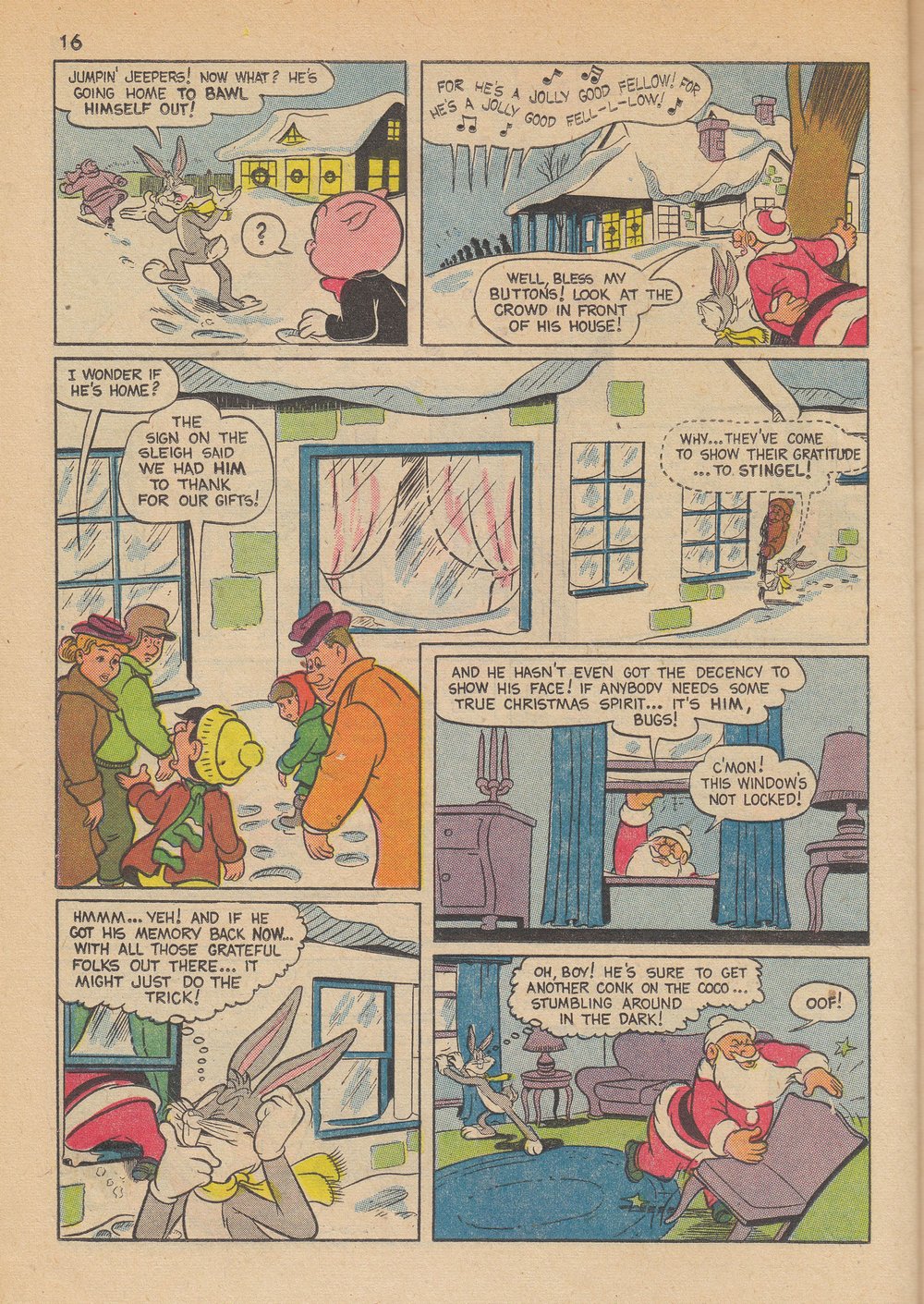 Read online Bugs Bunny's Christmas Funnies comic -  Issue # TPB 6 - 18