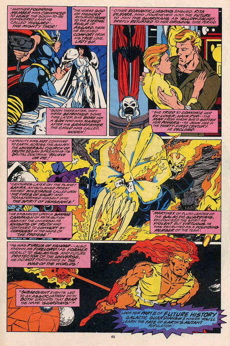 Read online Guardians of the Galaxy (1990) comic -  Issue #50 - 38