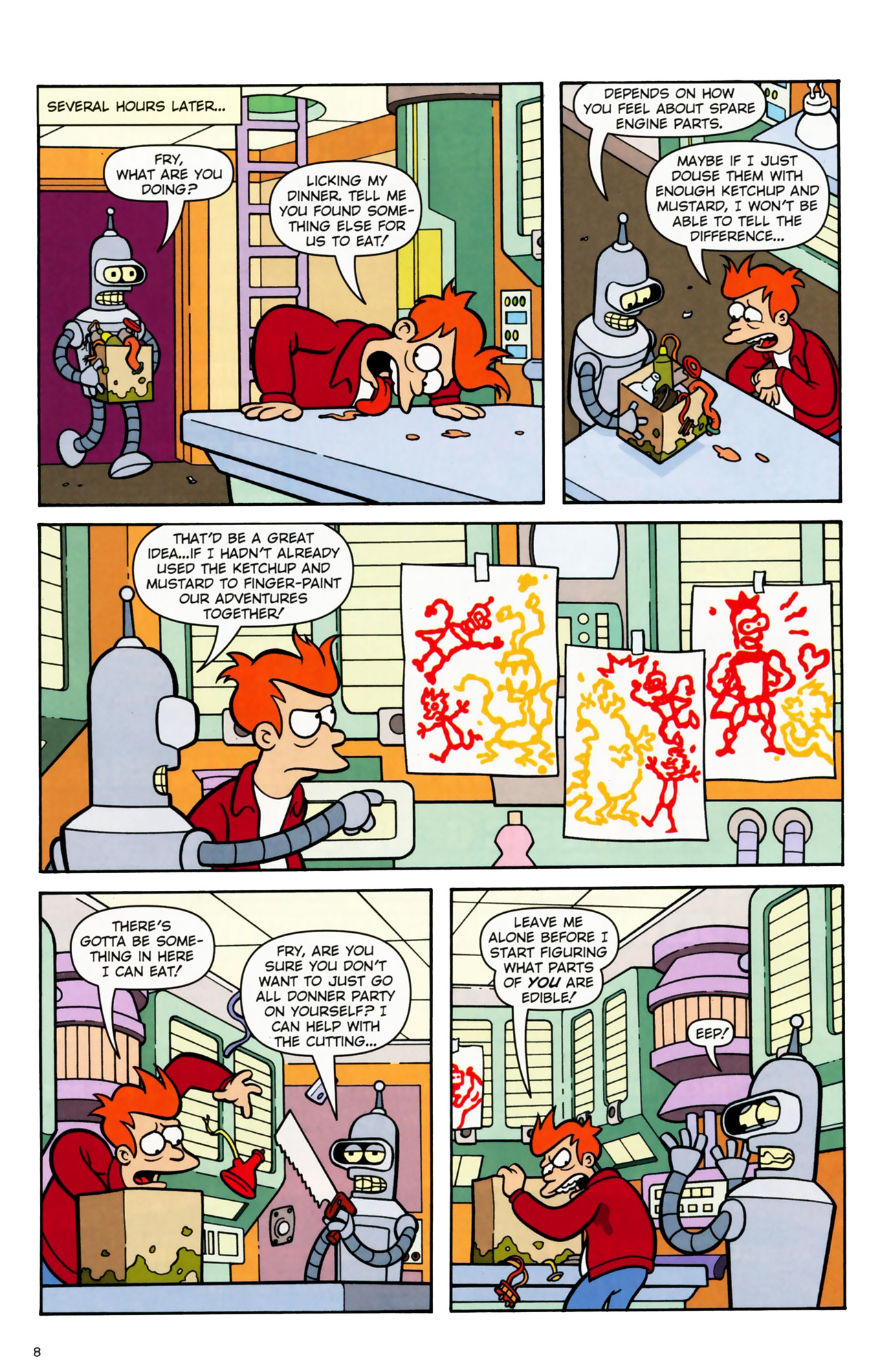 Read online Futurama Comics comic -  Issue #51 - 7