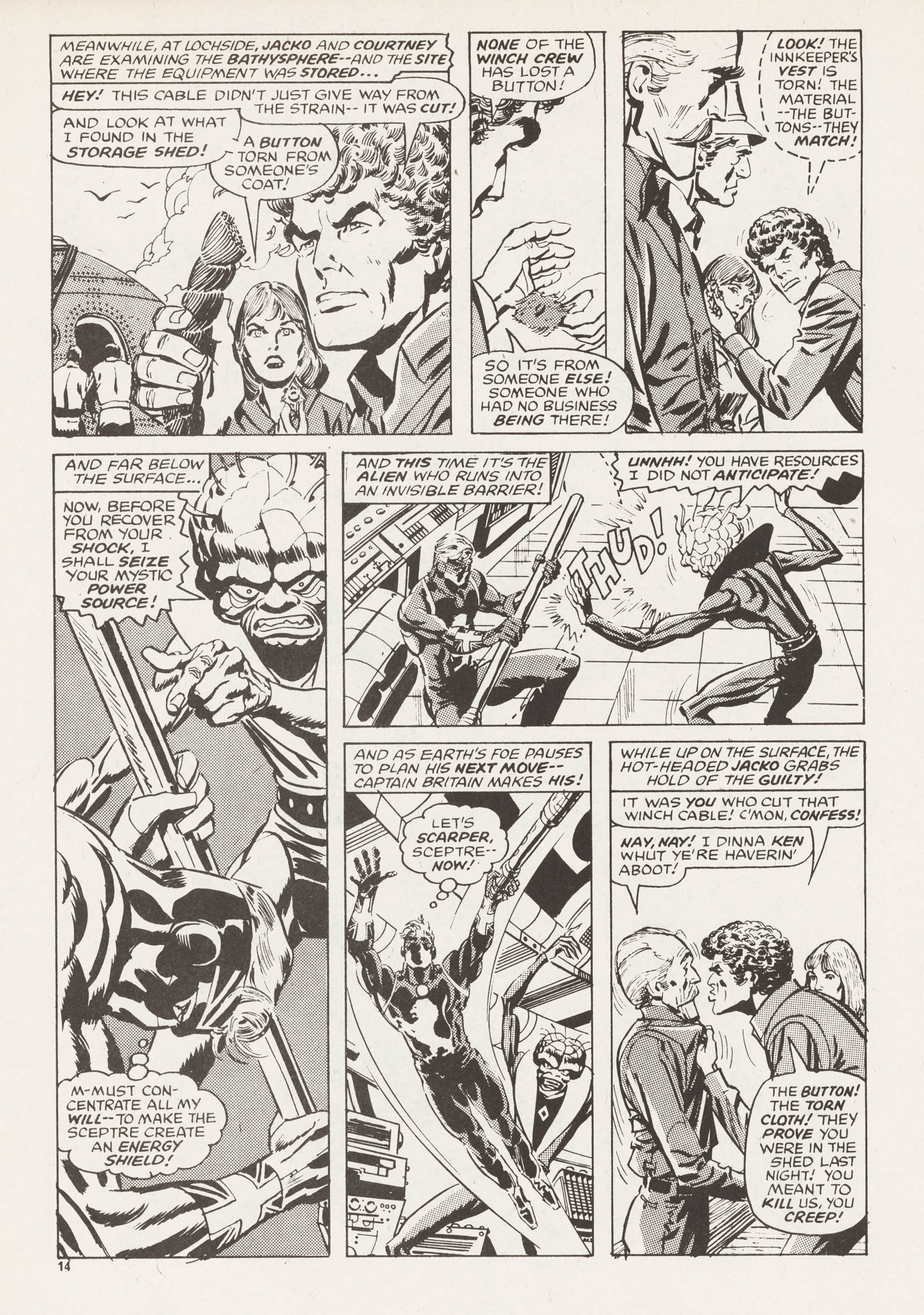 Read online Super Spider-Man and Captain Britain comic -  Issue #234 - 14
