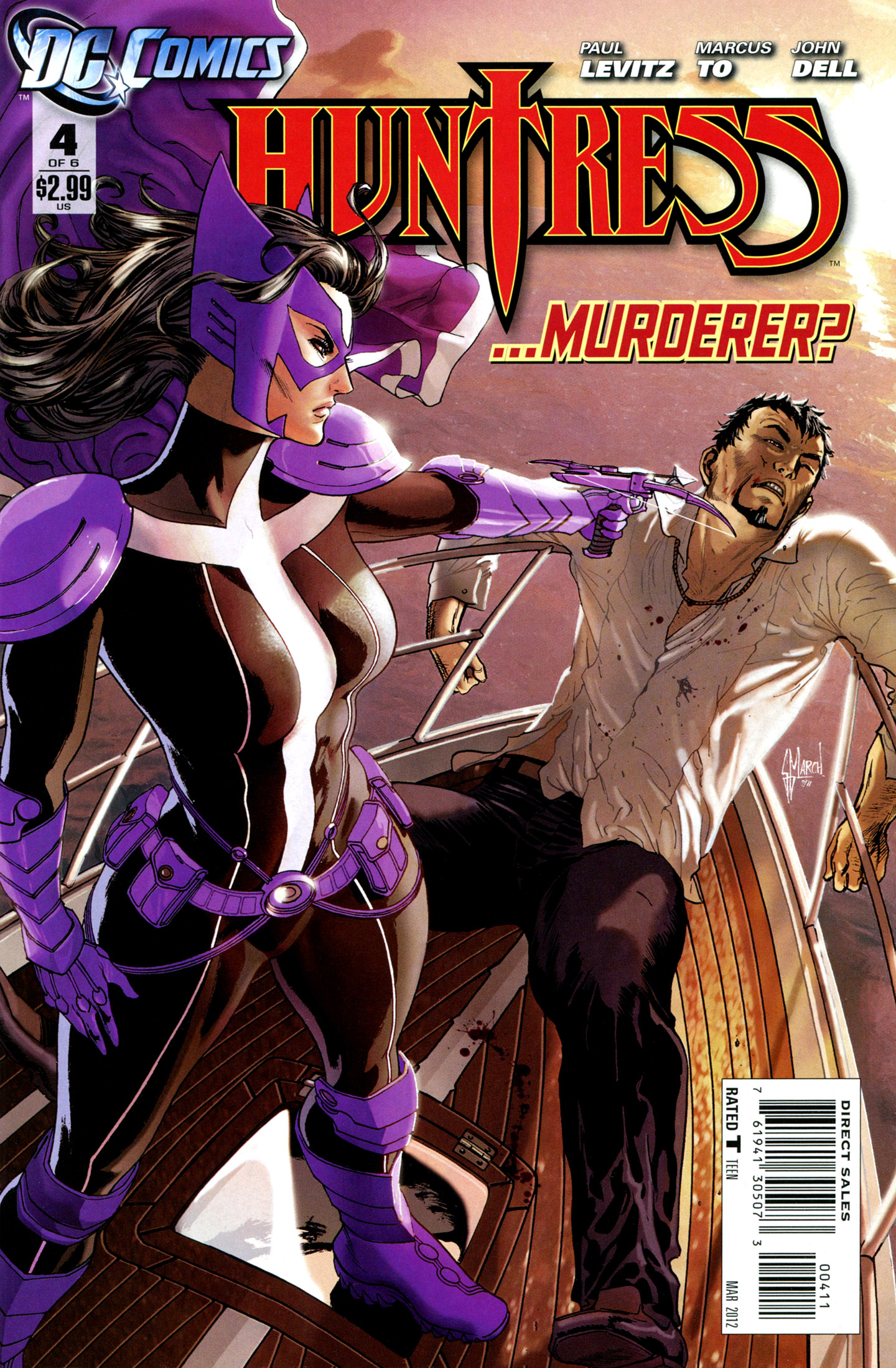 Read online Huntress comic -  Issue #4 - 1